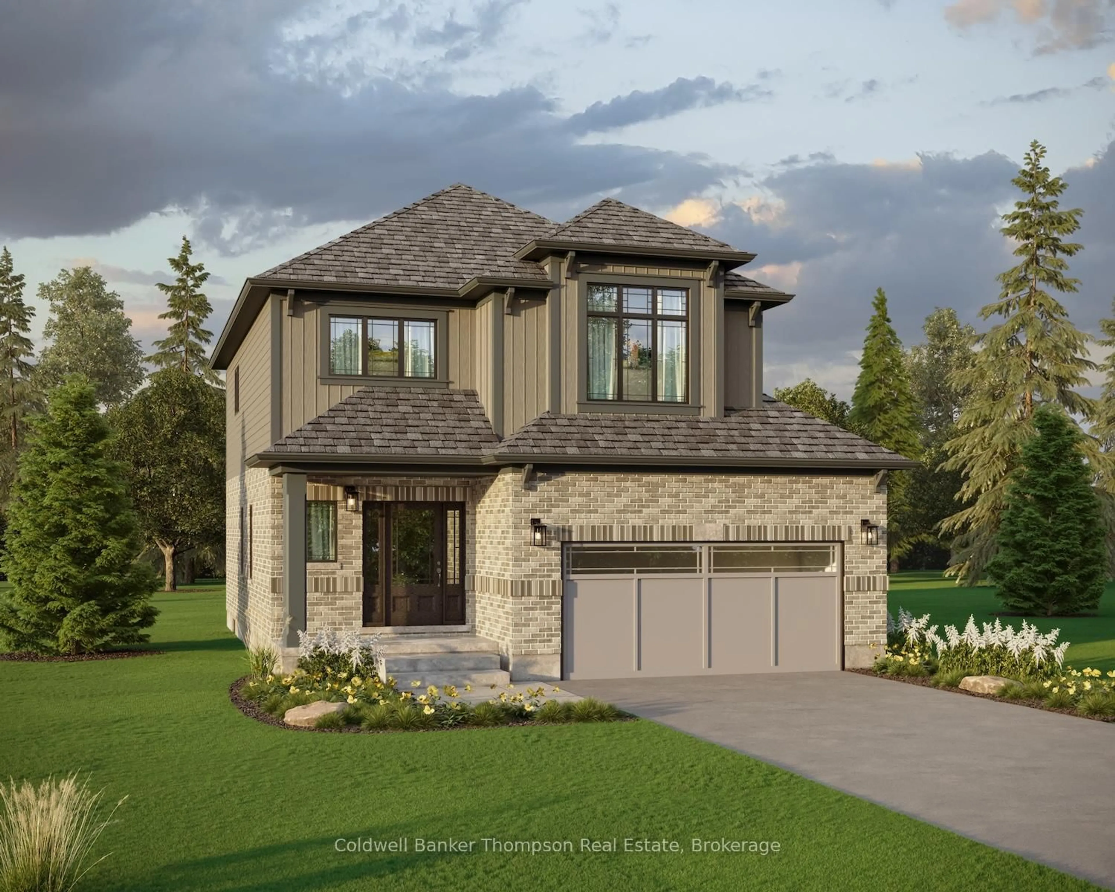 Home with brick exterior material, street for 9 Green Dr, Huntsville Ontario P1H 0K7