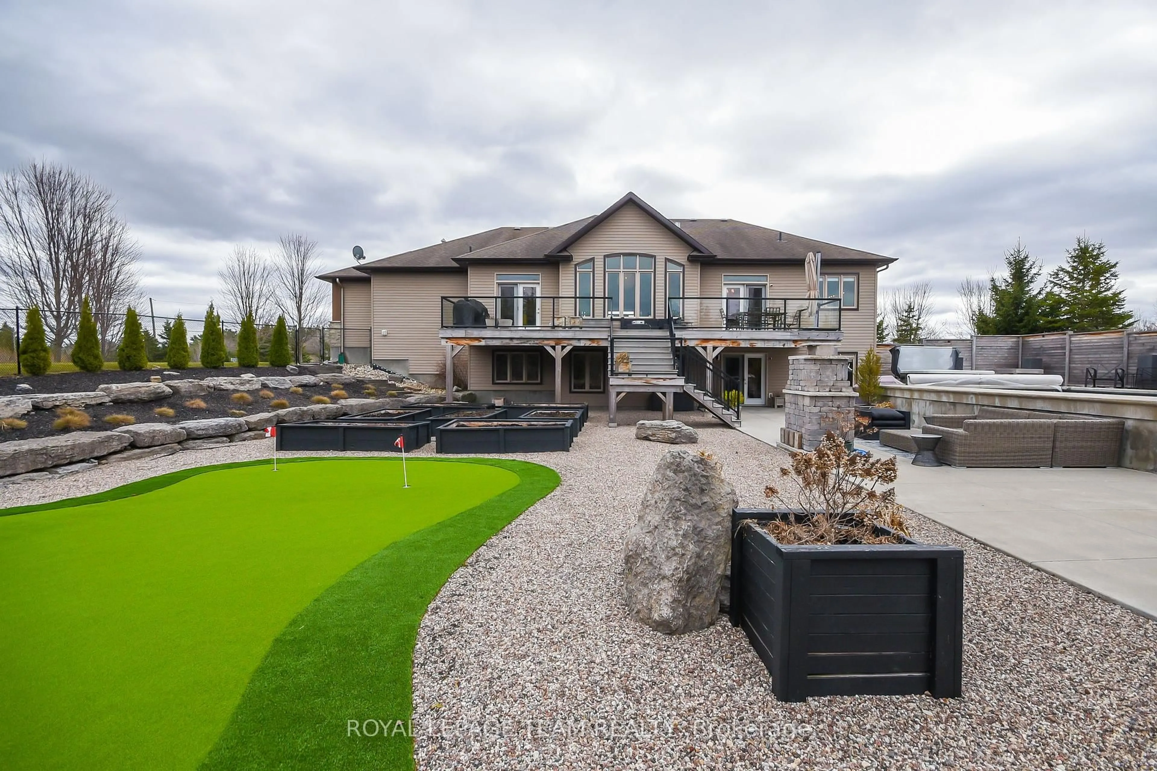 Patio, water/lake/river/ocean view for 1702 Corkery Rd, Carp Ontario K0A 1L0