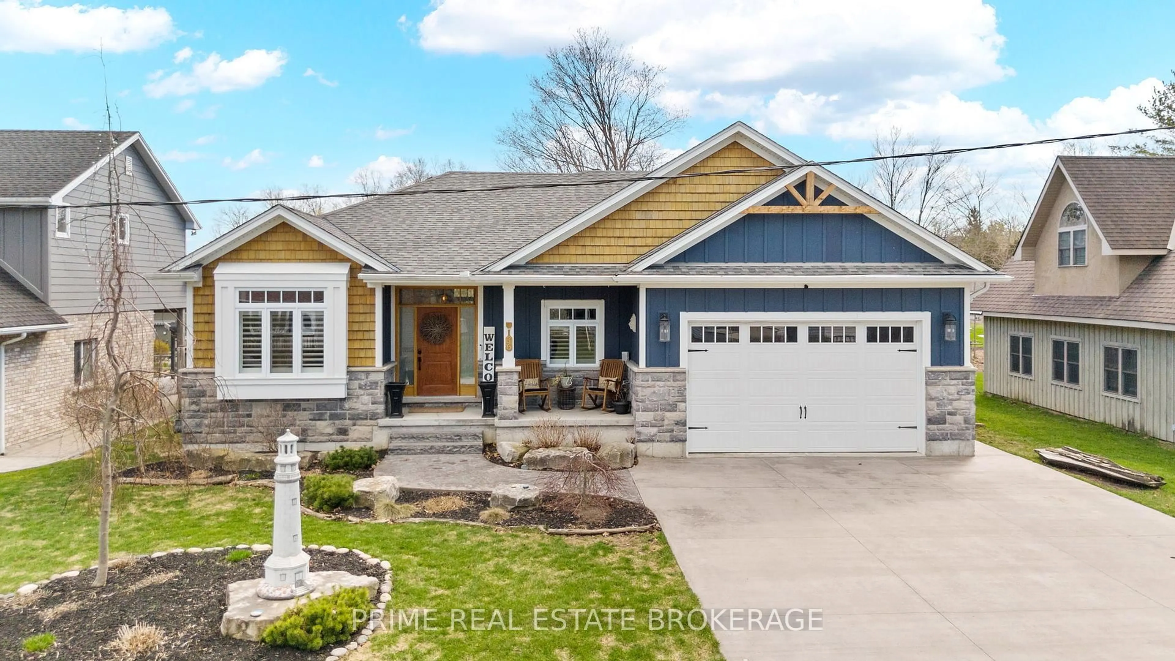 Home with brick exterior material, street for 36 Green Acres Cres, Lambton Shores Ontario N0M 1T0