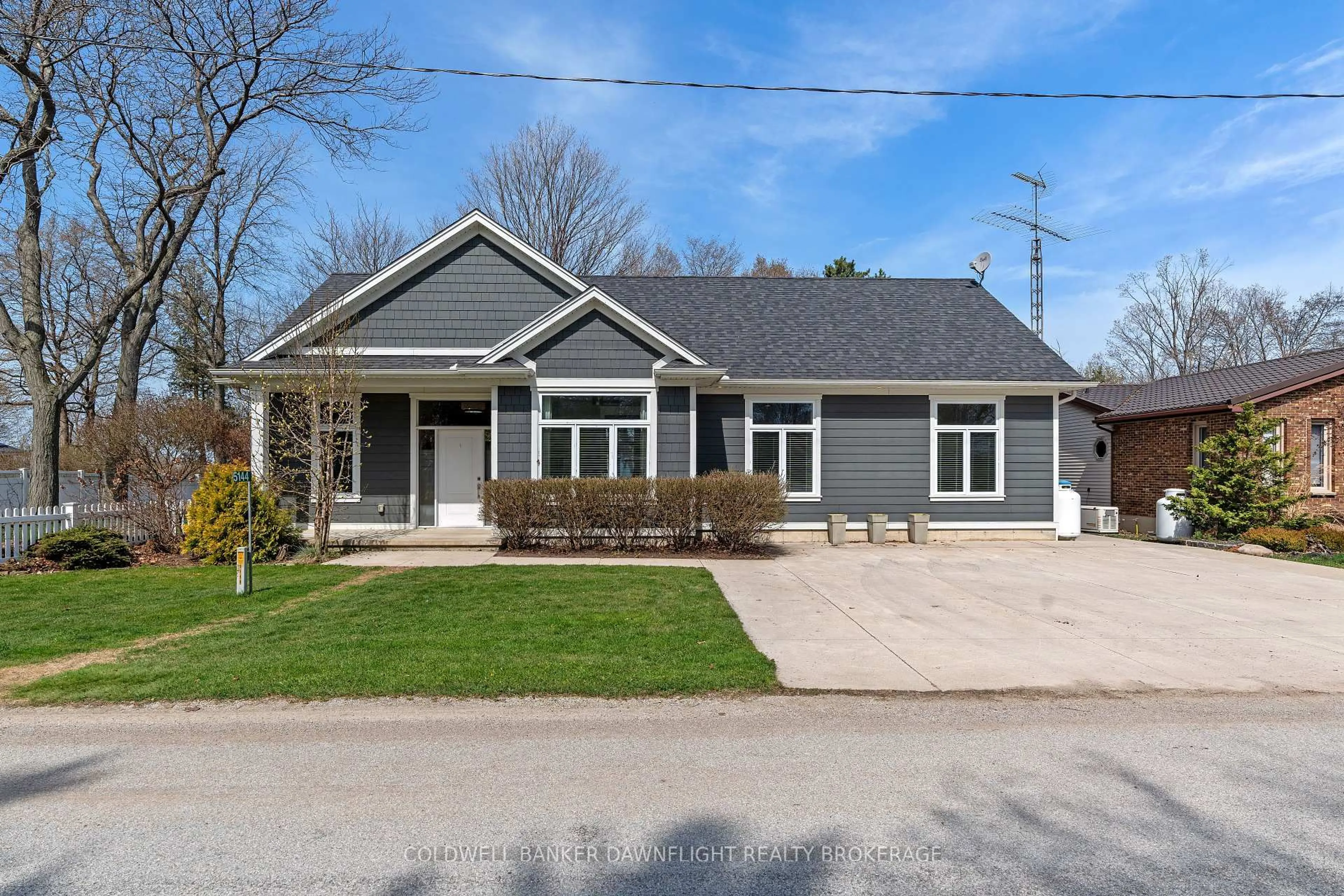 Home with brick exterior material, street for 5144 Cedarview Dr, Lambton Shores Ontario N0N 1J7