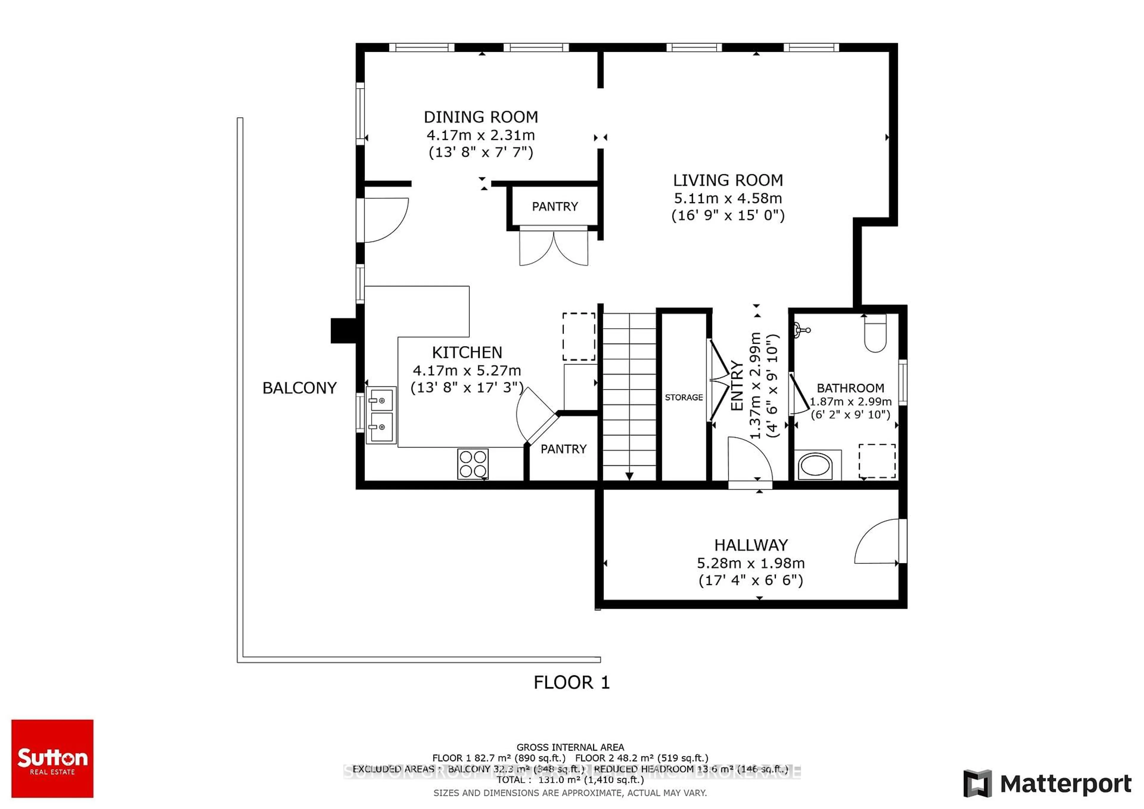 Floor plan for 5826 Highway 15 Highway, Seeley's Bay Ontario K0H 2N0