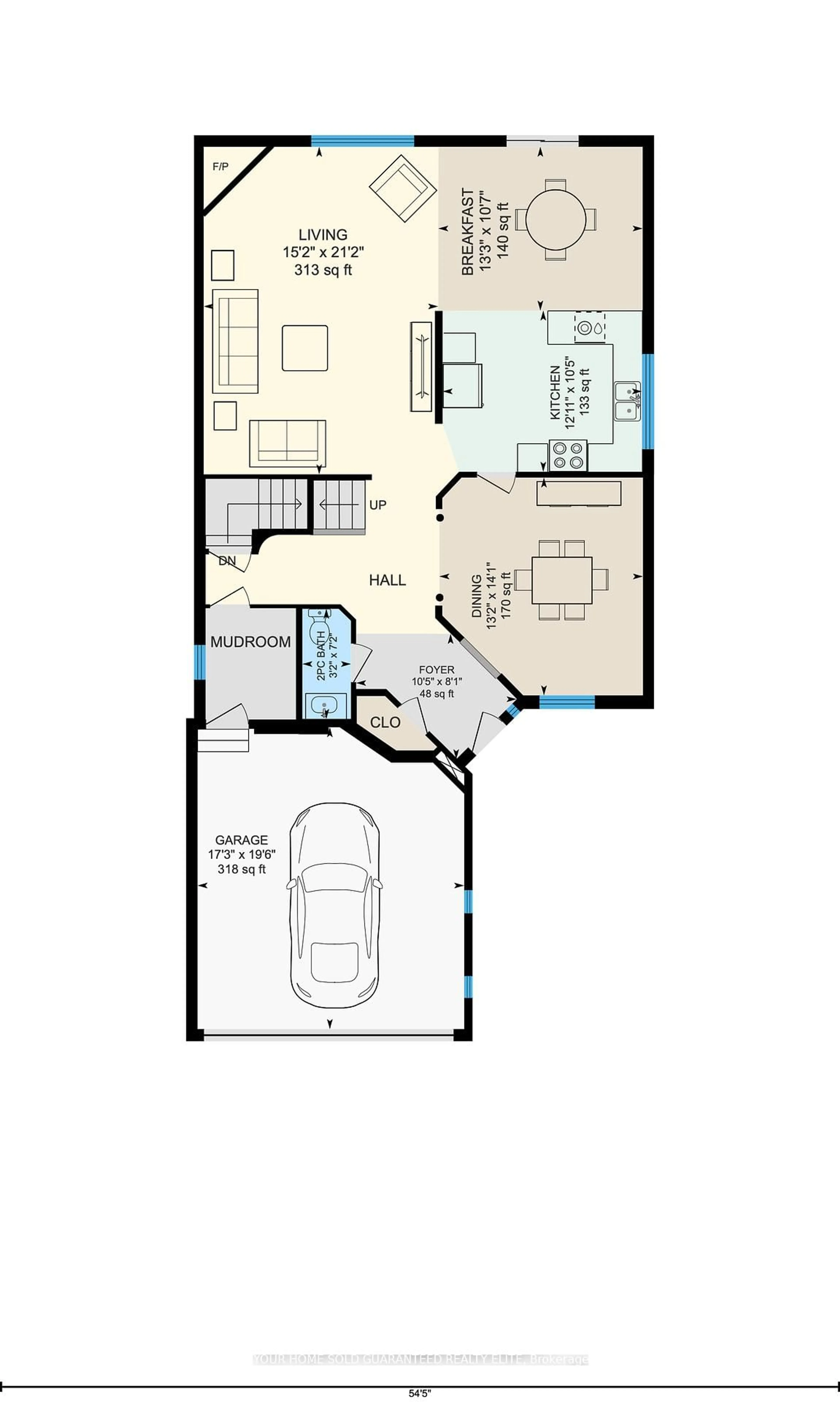 Floor plan for 12 Aspen Dr, Grimsby Ontario L3M 5L8