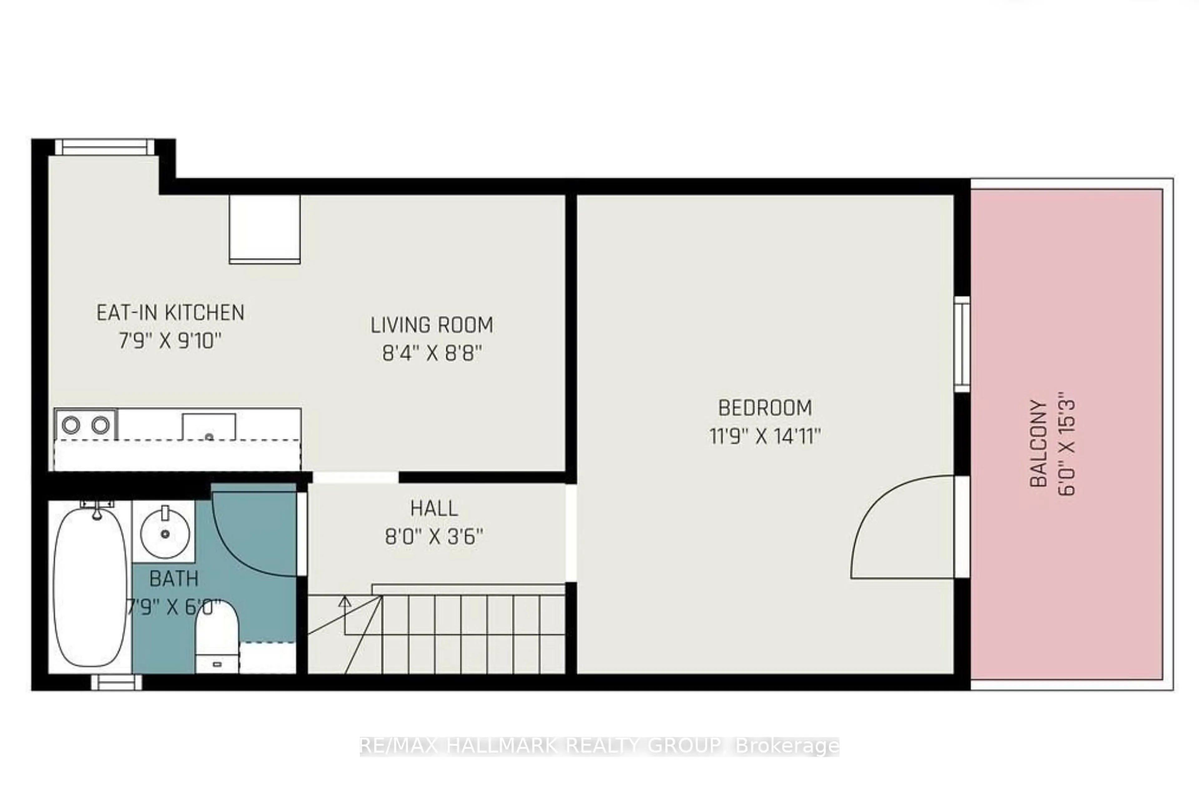 Floor plan for 48 LOUISA St, Ottawa Ontario K1R 6Y8
