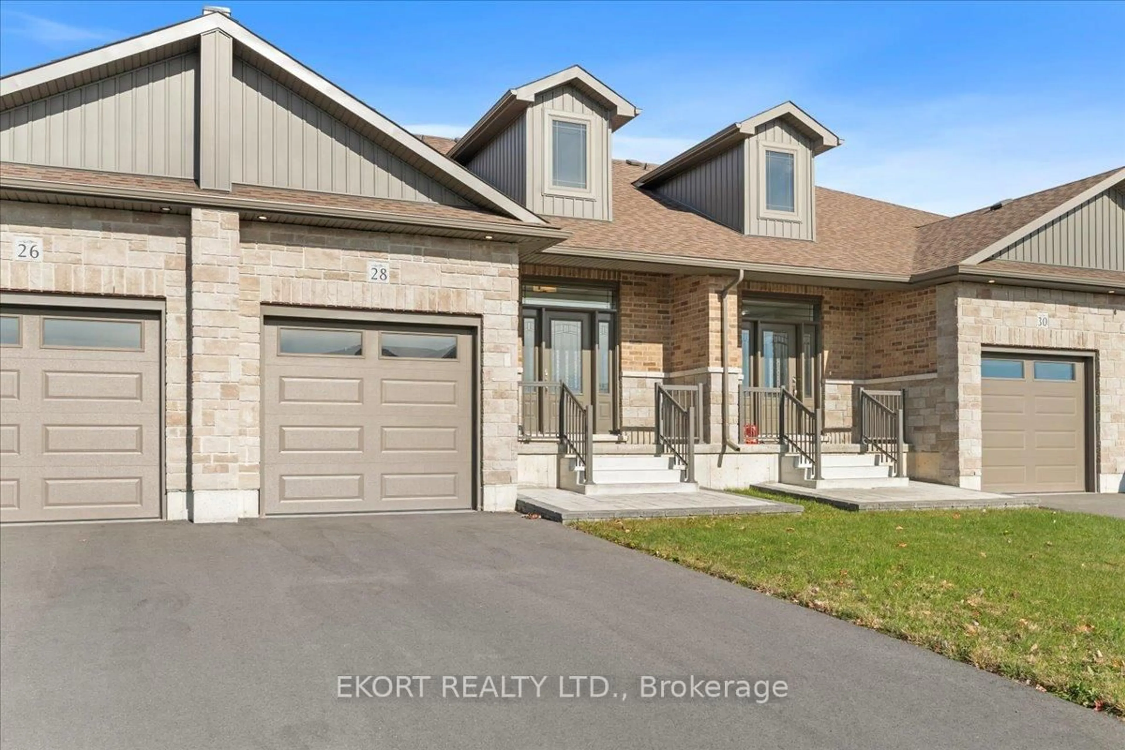 Home with brick exterior material, street for 28 Wims Way, Belleville Ontario K8N 0H8
