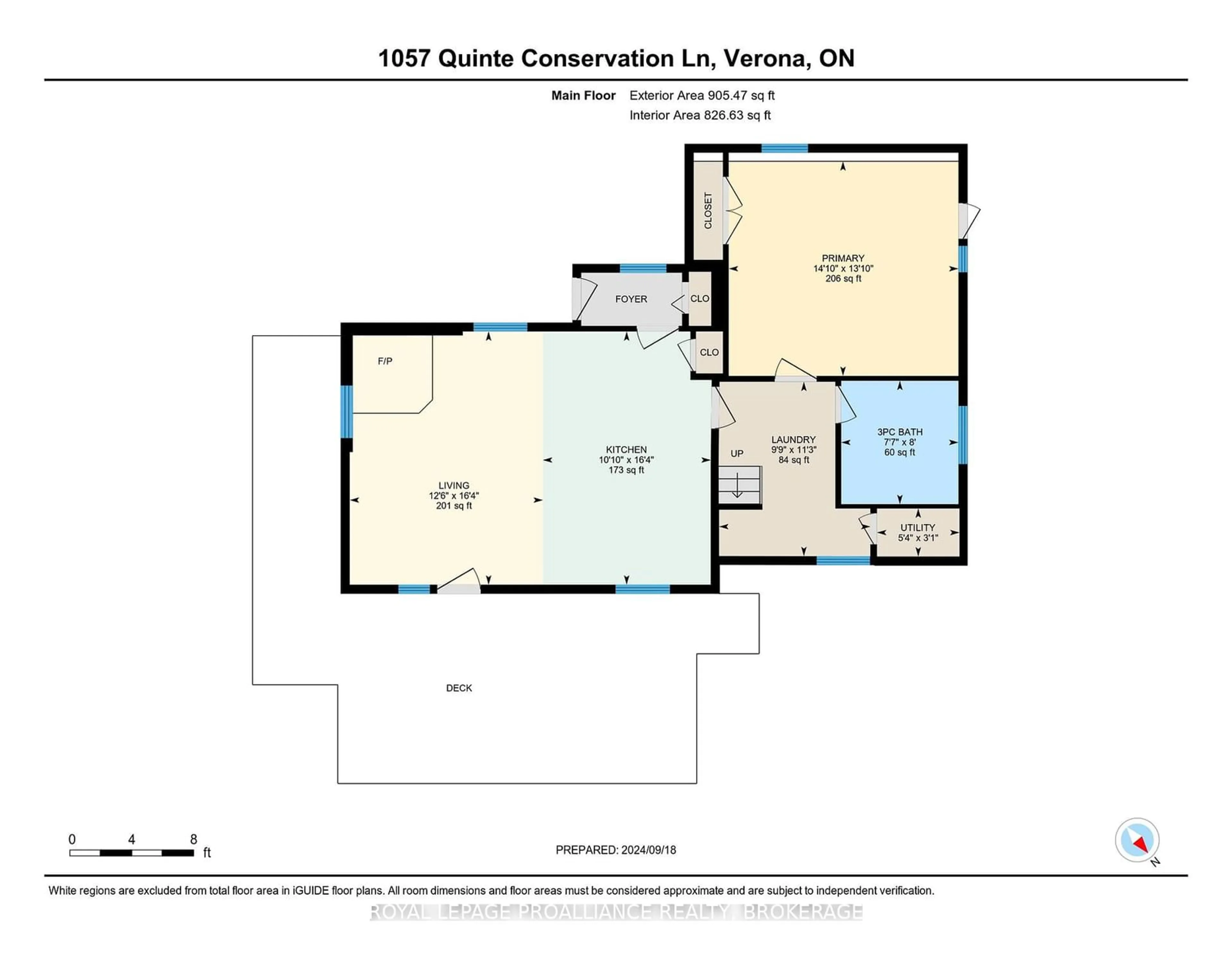 Floor plan for 1057 Quinte Conservation Lane, Verona Ontario K0H 2W0