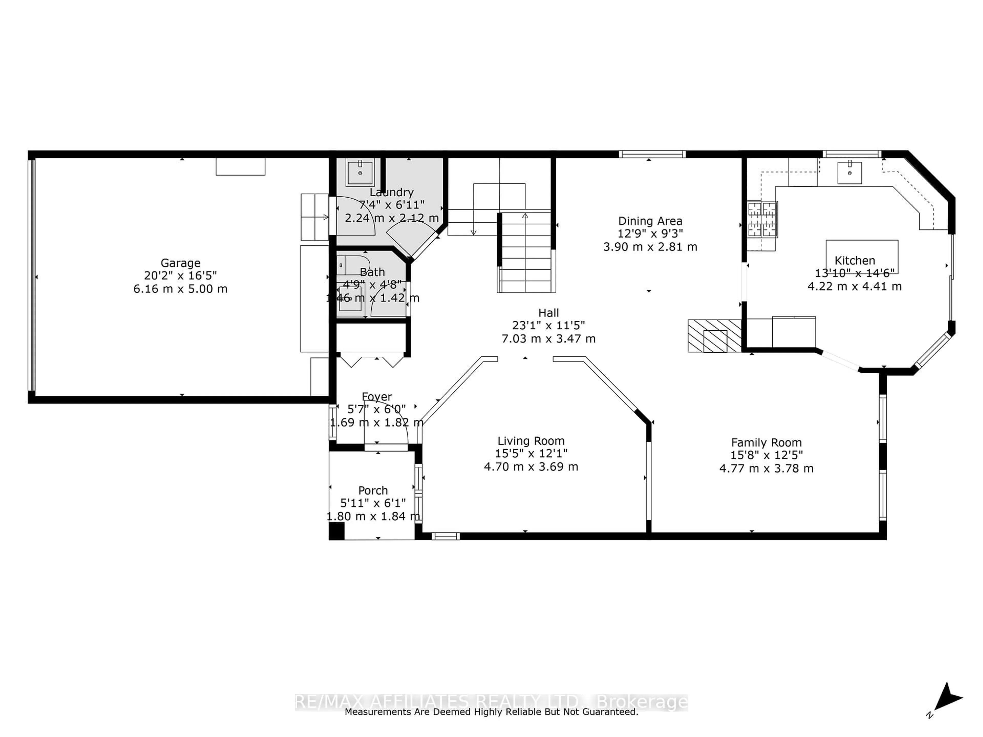 Floor plan for 34 Catterick Cres, Ottawa Ontario K2K 3M5
