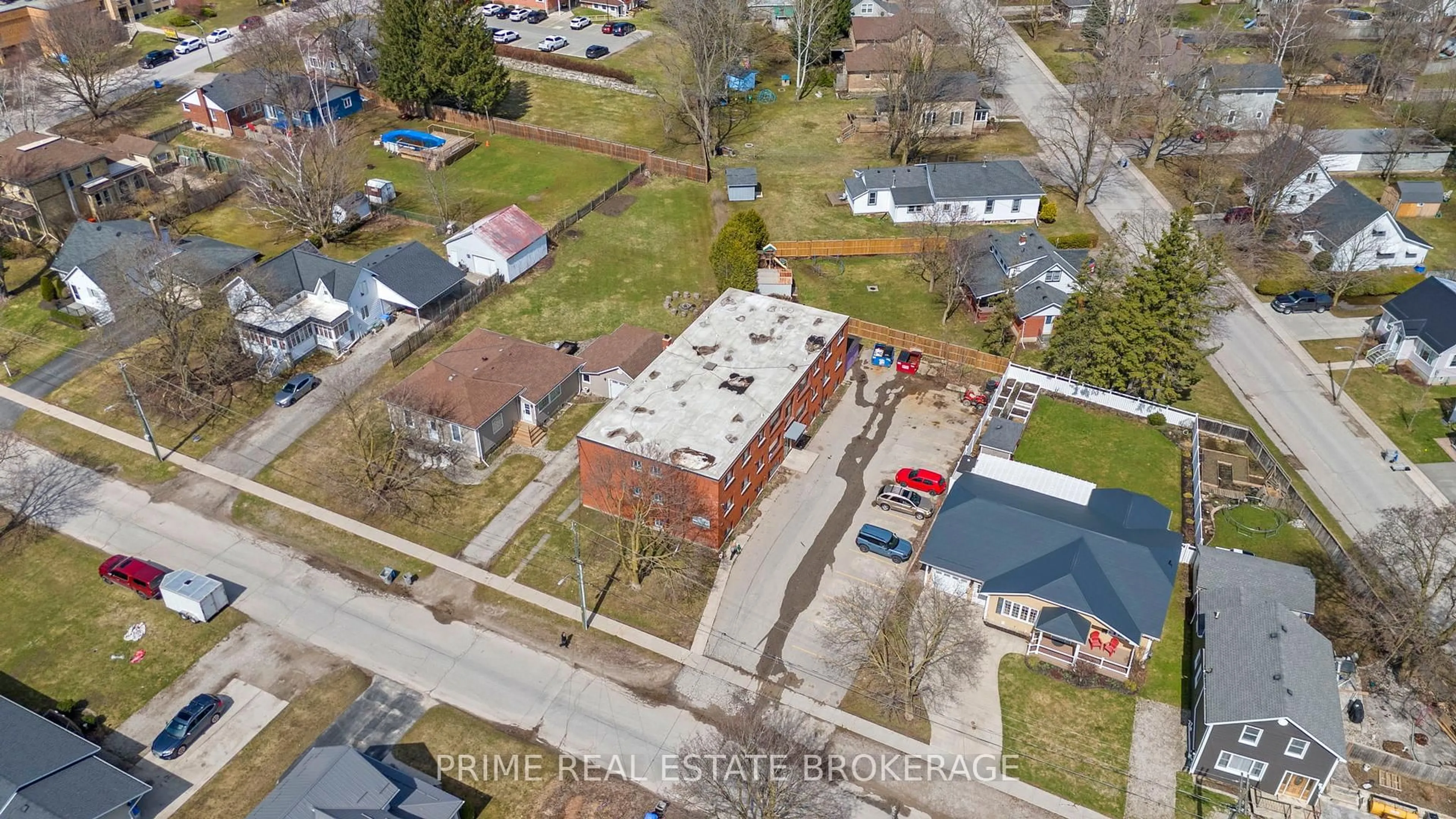 A pic from outside/outdoor area/front of a property/back of a property/a pic from drone, street for 65 Princess St, Central Huron Ontario N0M 1L0