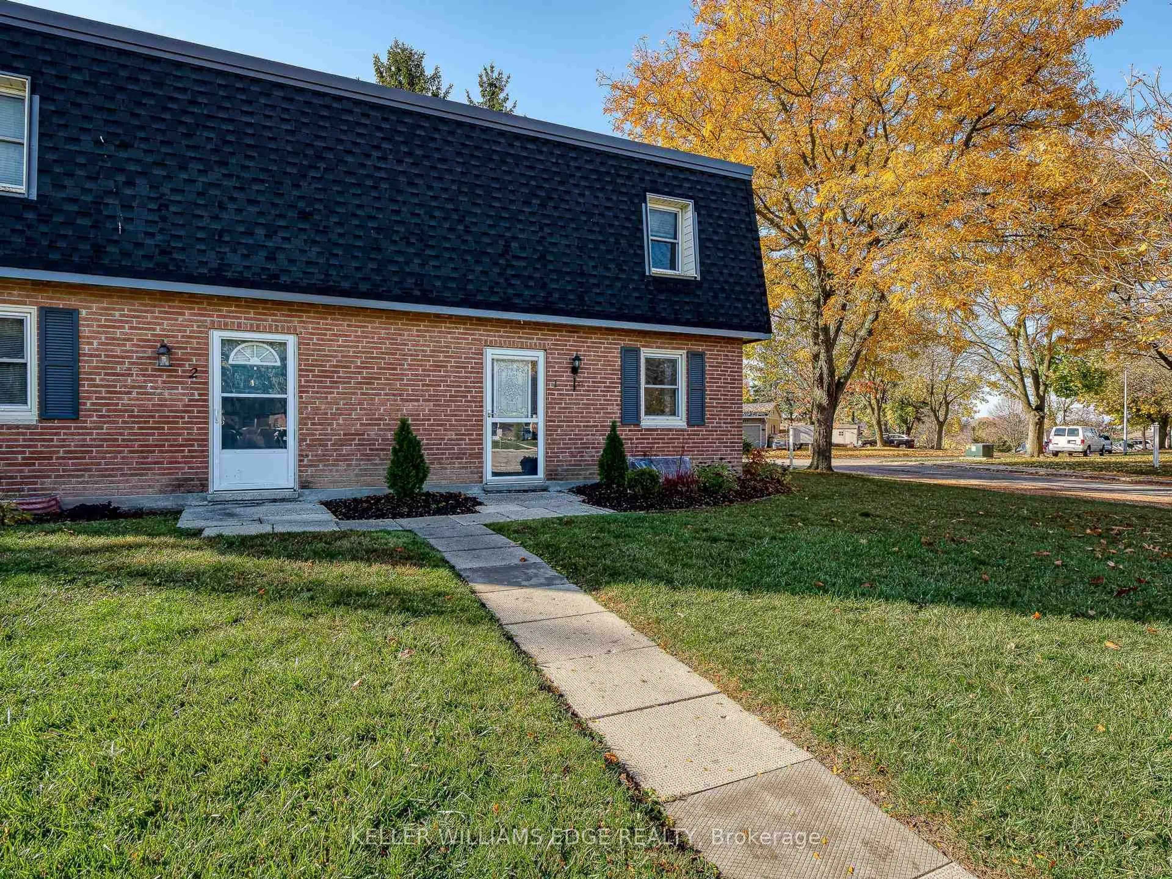 Home with brick exterior material, street for 594 Durham Cres #1, Woodstock Ontario N4S 5X3