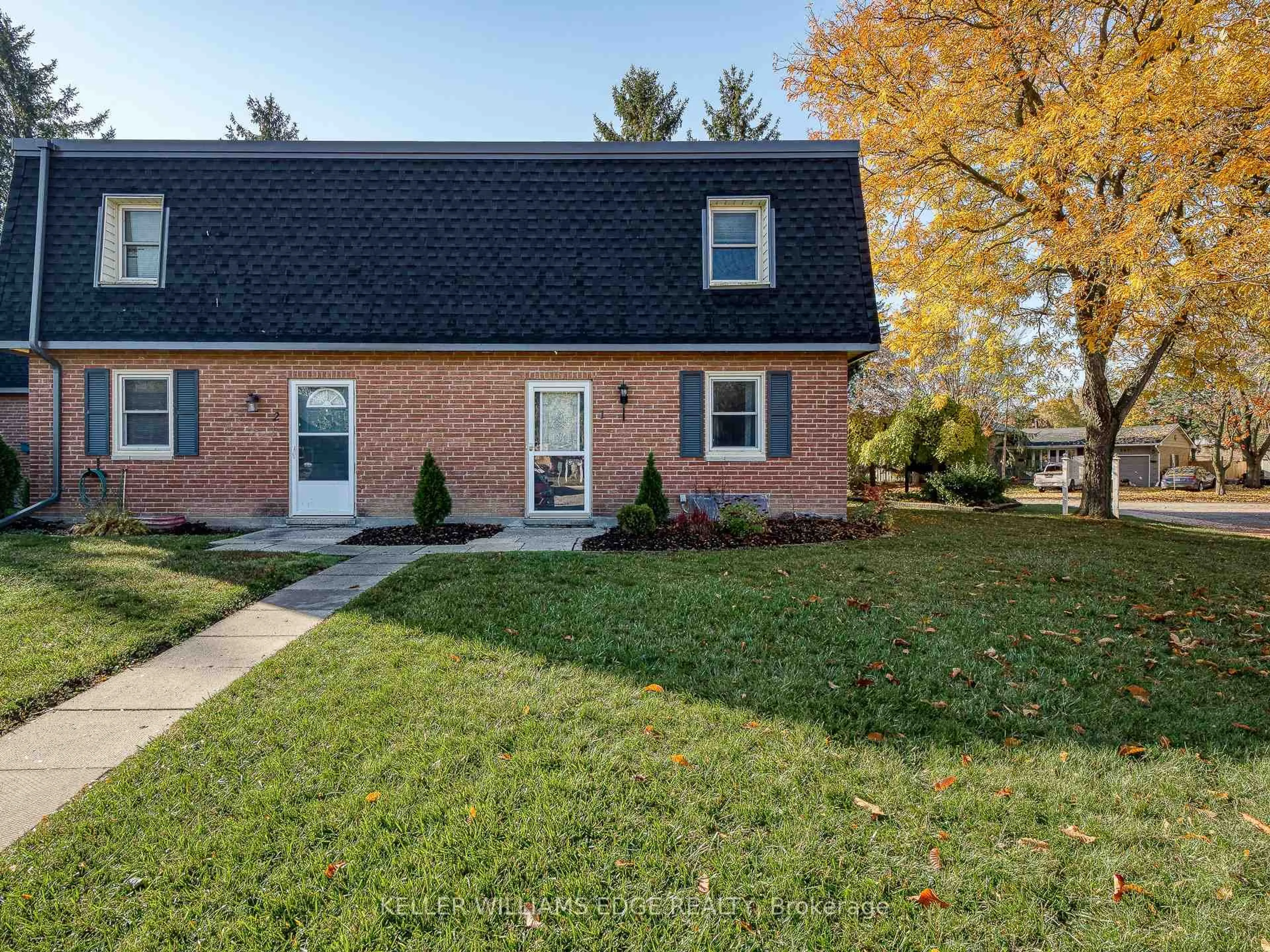 Home with brick exterior material, street for 594 Durham Cres #1, Woodstock Ontario N4S 5X3