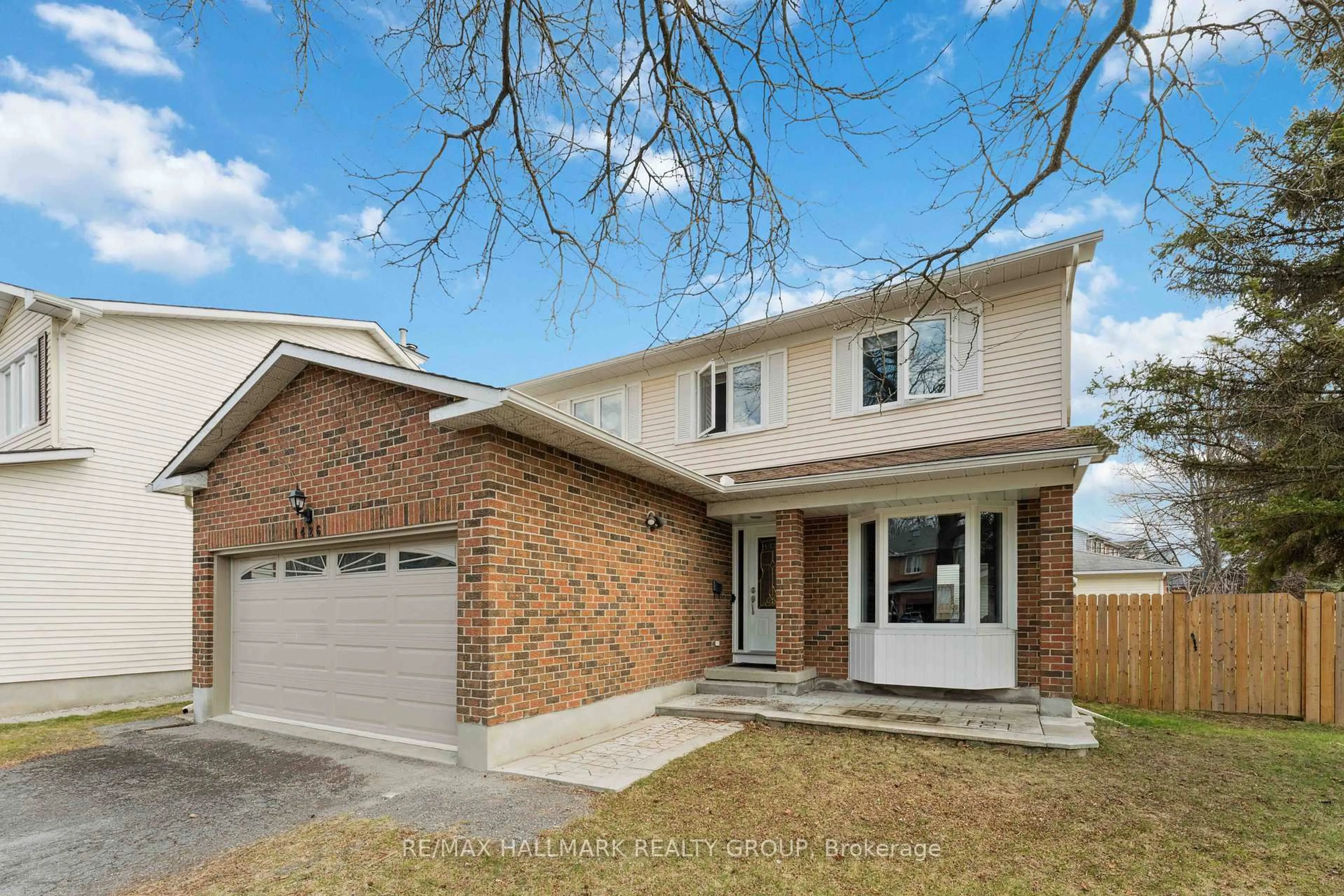 Home with brick exterior material, street for 1426 Larkhaven Cres, Orleans Ontario K1C 5A1