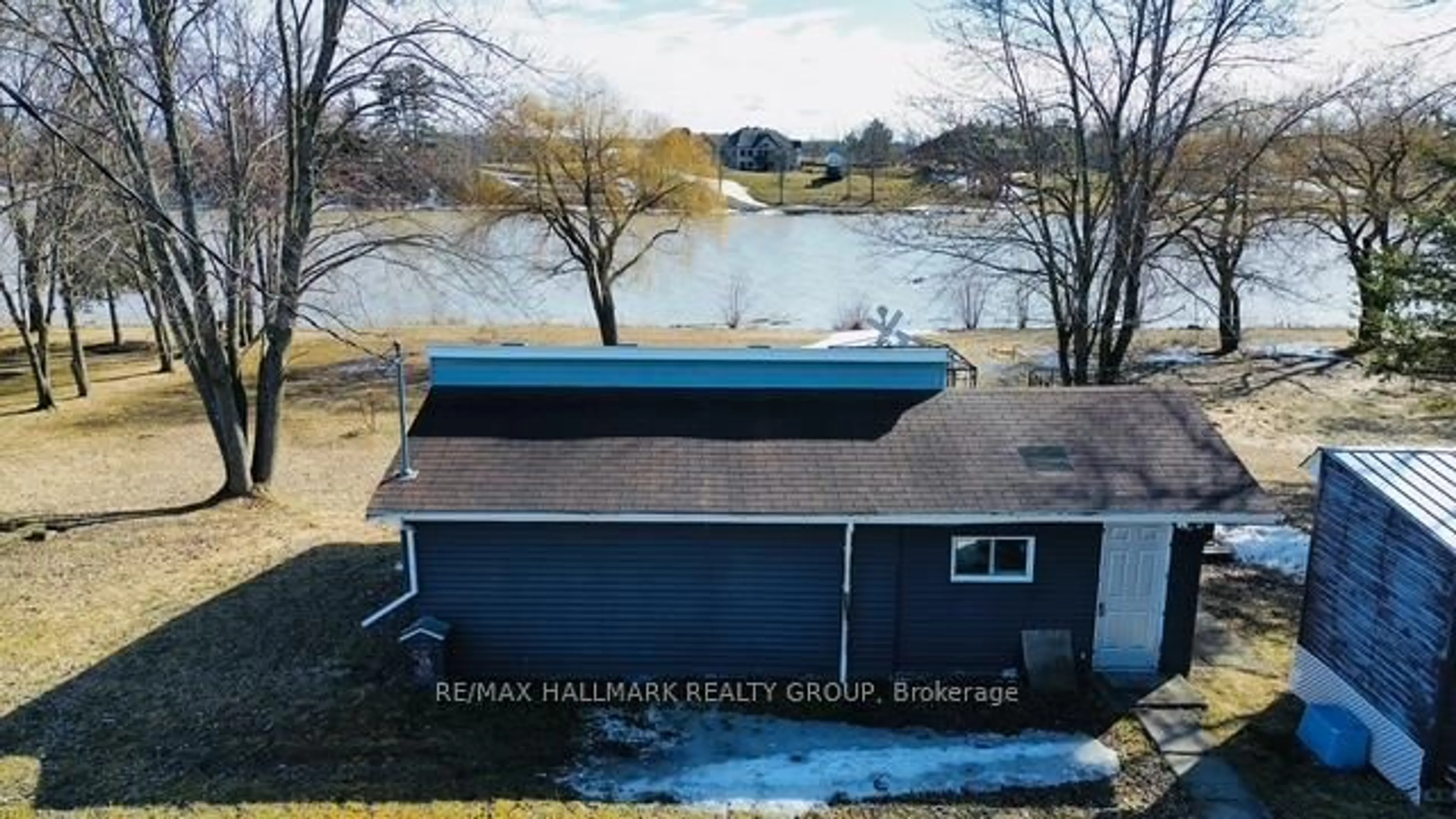 A pic from outside/outdoor area/front of a property/back of a property/a pic from drone, water/lake/river/ocean view for 2480 Concession 1 Rd Rd, Alfred and Plantagenet Ontario K0B 1L0