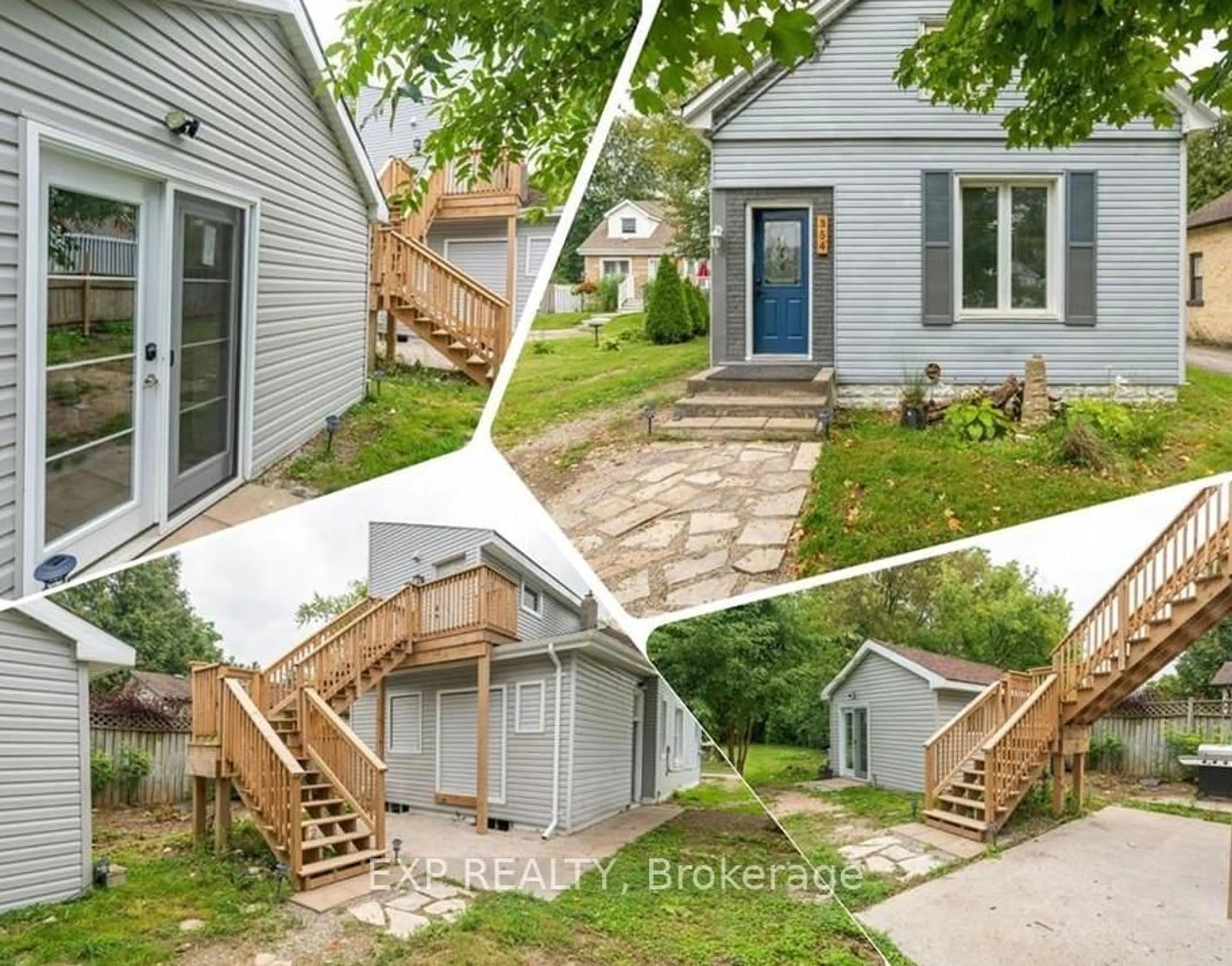 A pic from outside/outdoor area/front of a property/back of a property/a pic from drone, street for 354 Spruce St, London East Ontario N5W 4N7