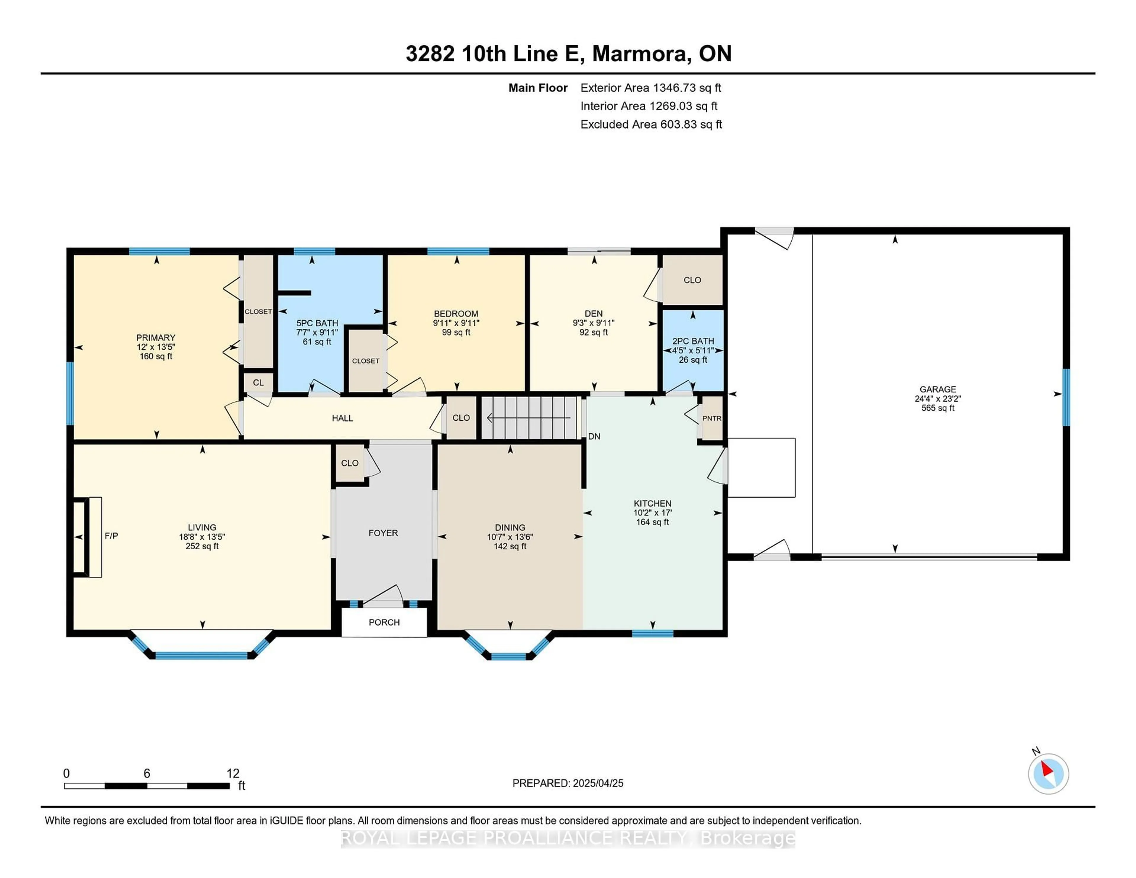 Floor plan for 3282 10th Line, Trent Hills Ontario K0L 1L0