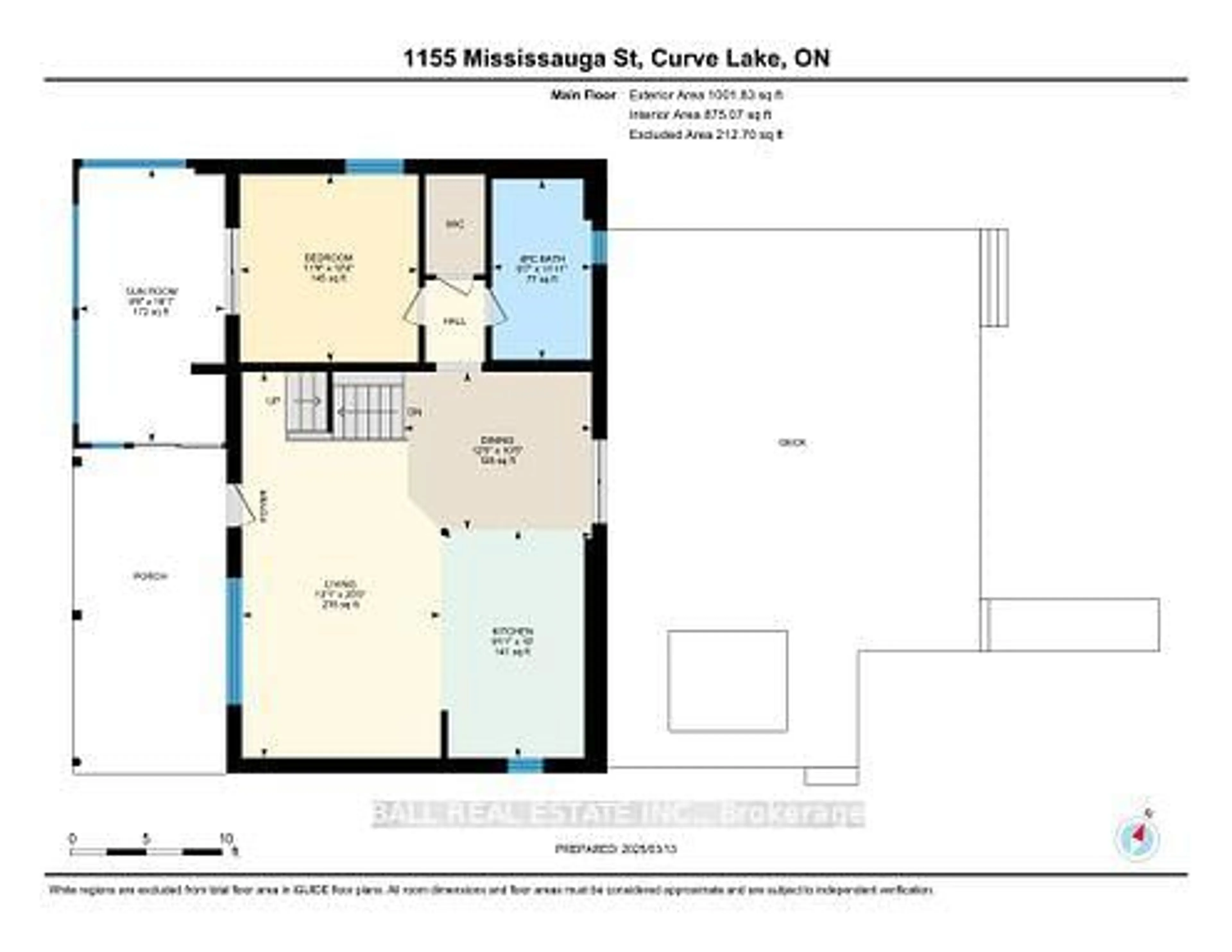 Floor plan for 1155 Mississauga St, Curve Lake First Nation 35 Ontario K0L 1R0