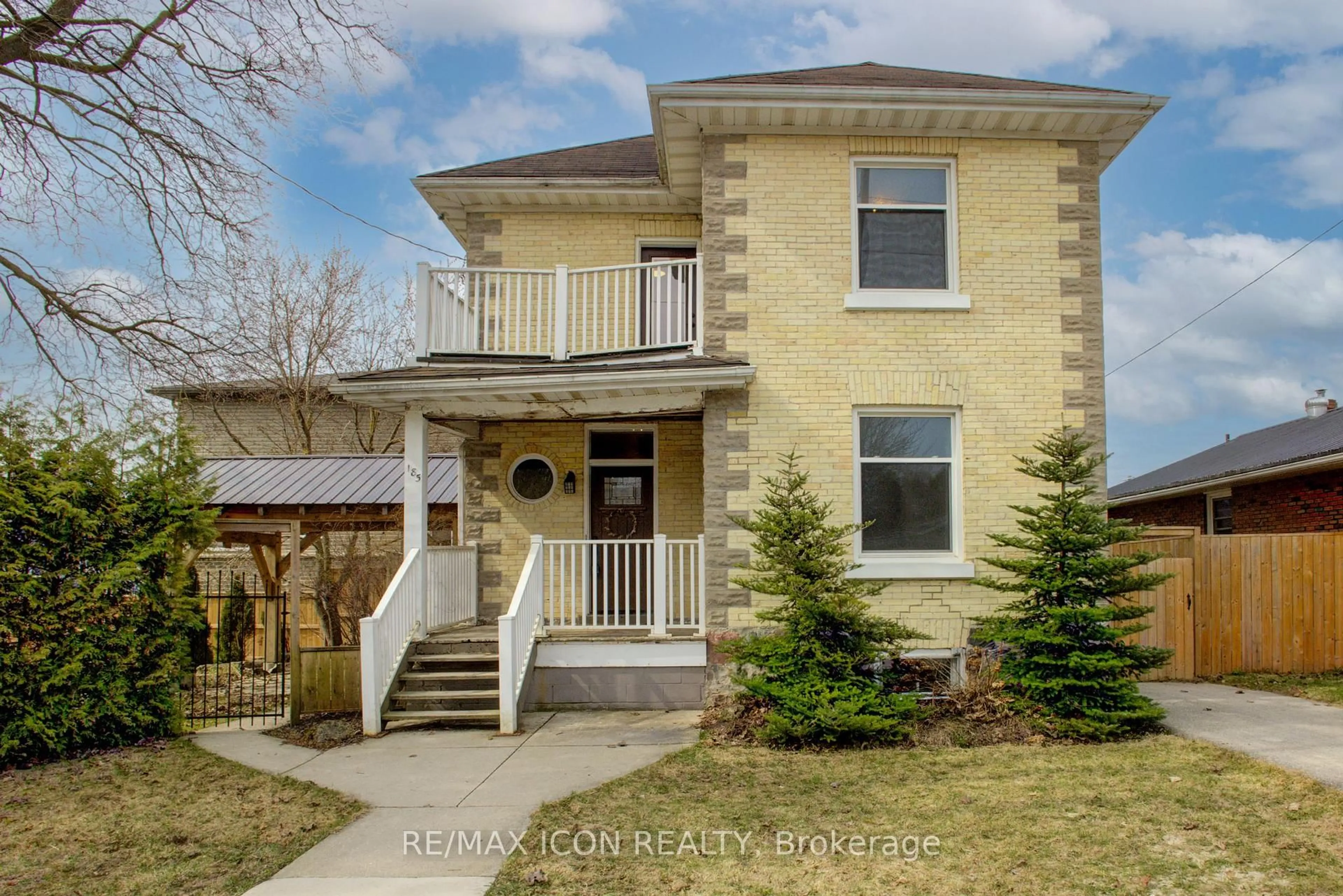Home with brick exterior material, street for 185 Fergus St, Wellington North Ontario N0G 2L2