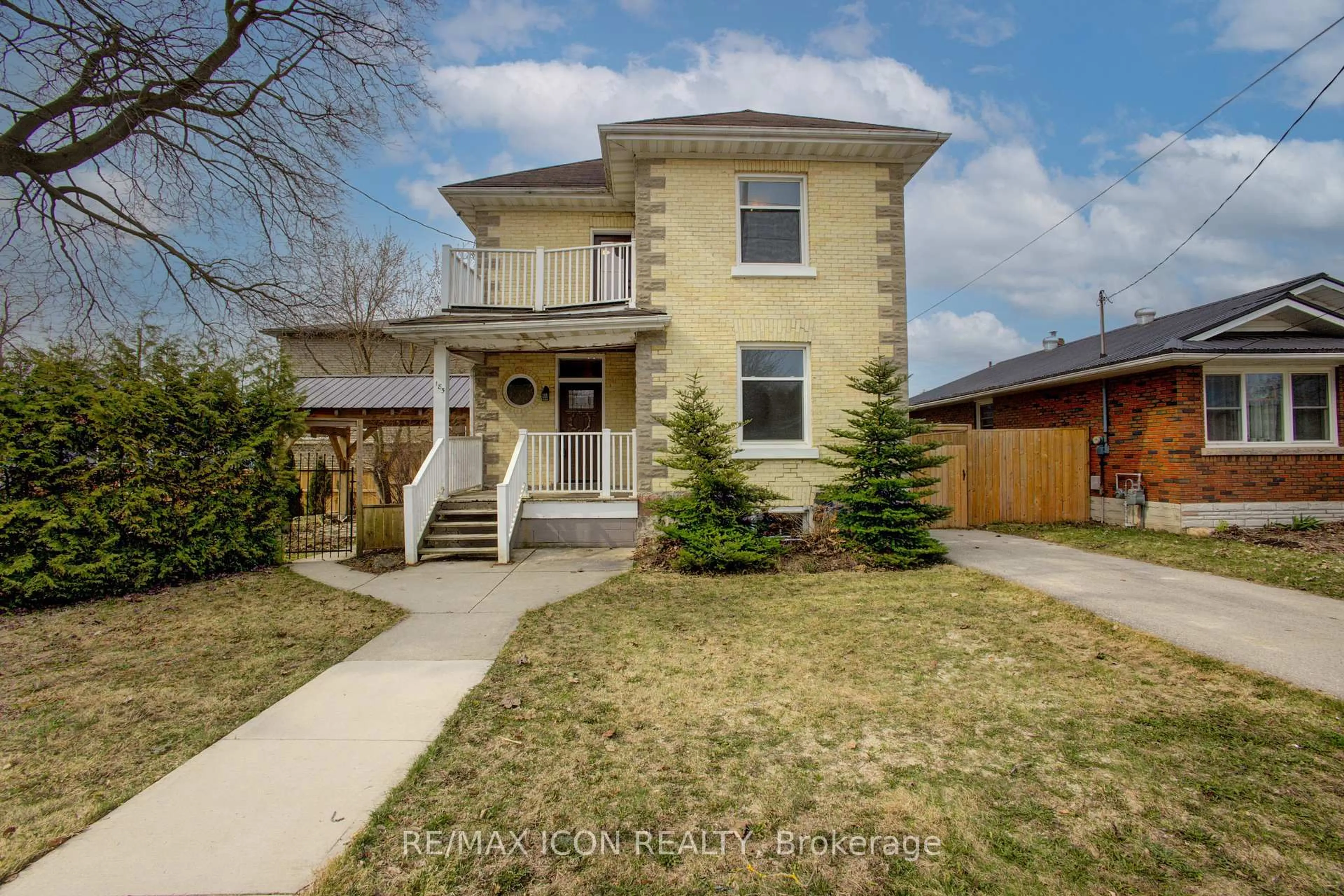 Home with brick exterior material, street for 185 Fergus St, Wellington North Ontario N0G 2L2