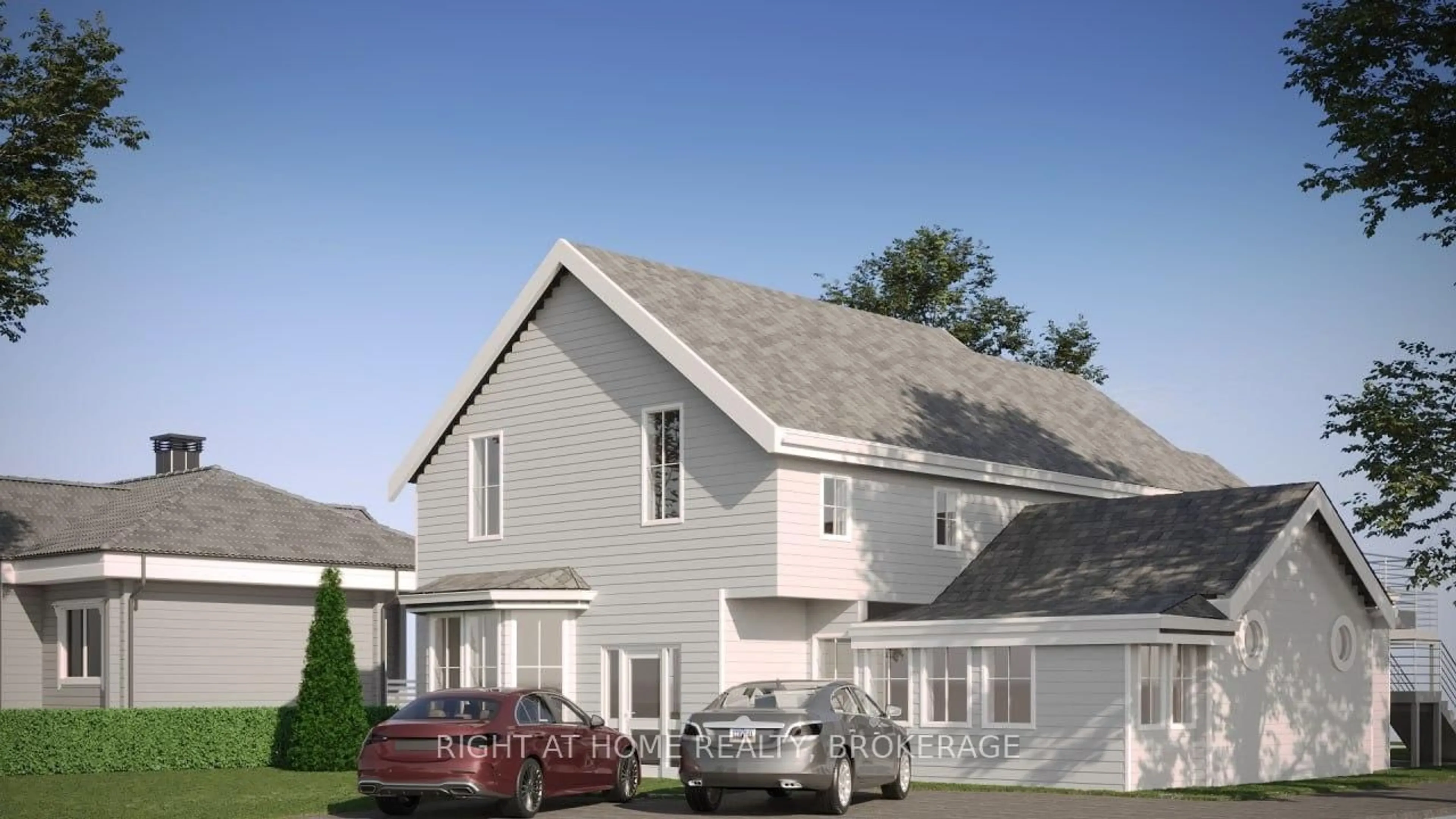 Home with vinyl exterior material, street for 18 Merritt St, St. Catharines Ontario L2T 1J3