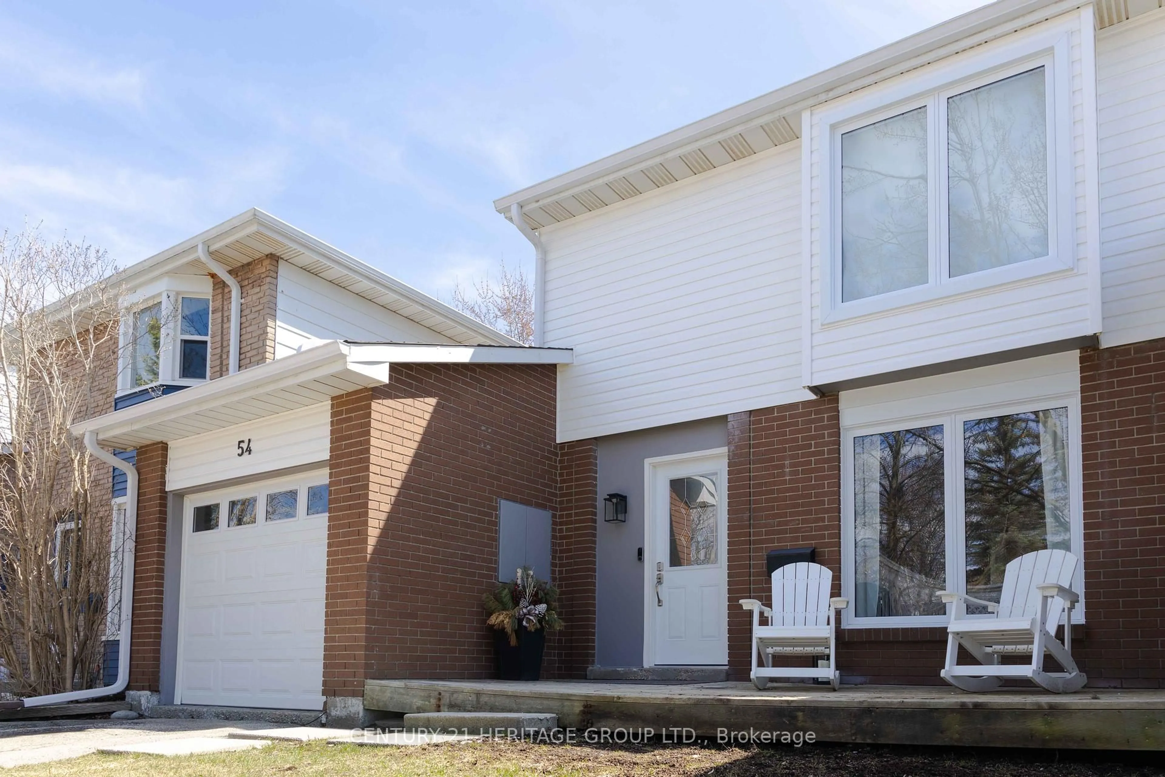Home with brick exterior material, street for 54 Glen Avon Cres, Kitchener Ontario N2N 1C3