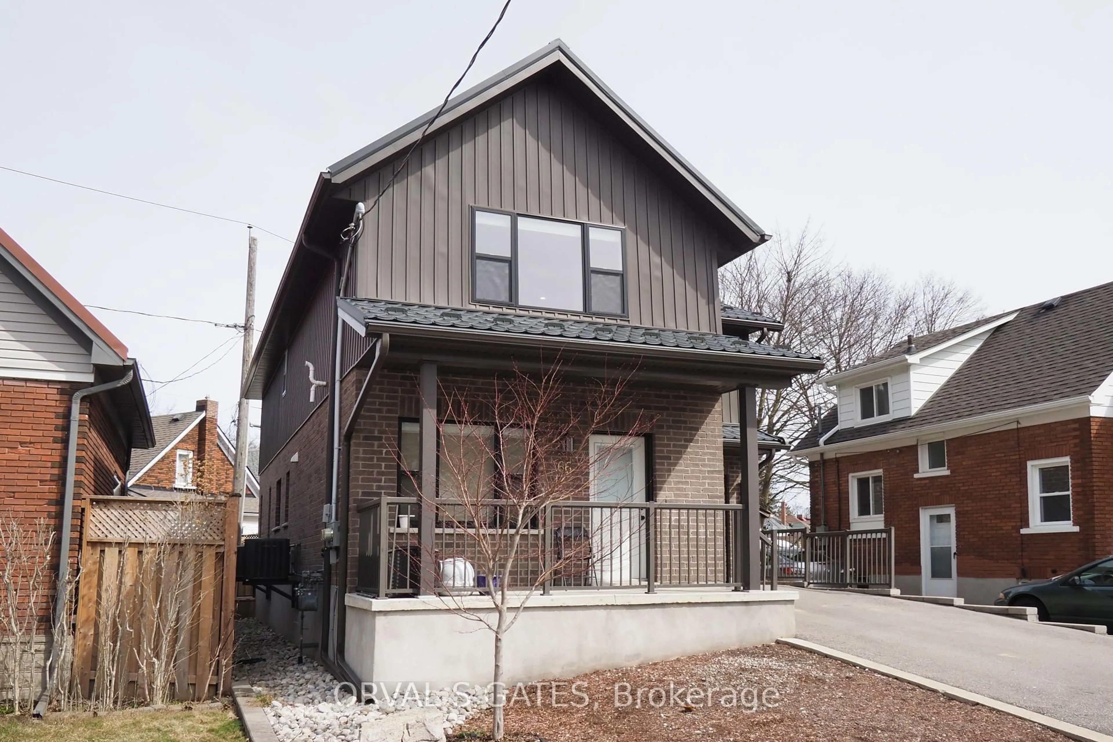 Home with brick exterior material, street for 66 West Ave, Kitchener Ontario N2M 1X6