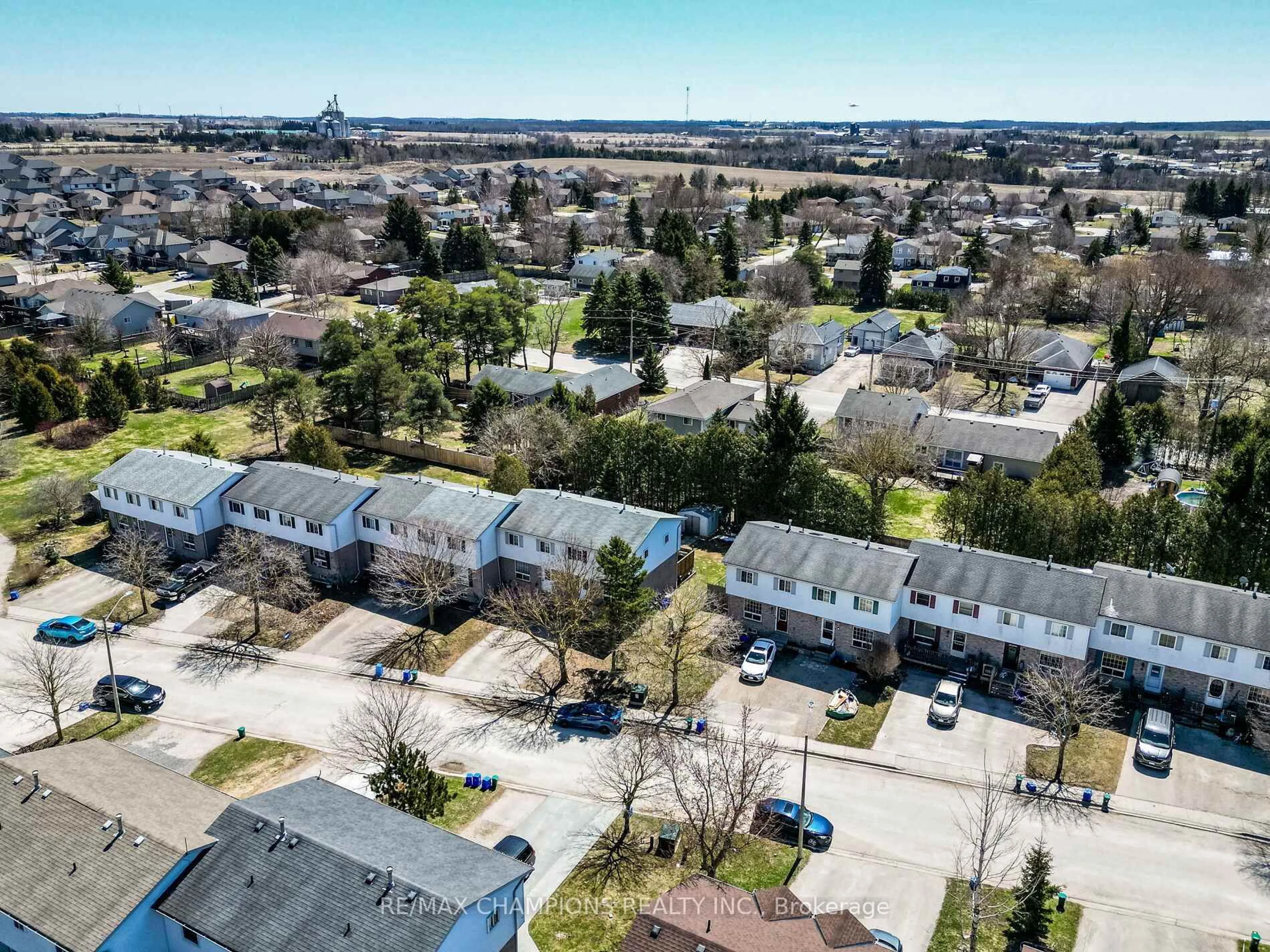 A pic from outside/outdoor area/front of a property/back of a property/a pic from drone, street for 22 Farrell Lane, Wellington North Ontario N0G 1A0