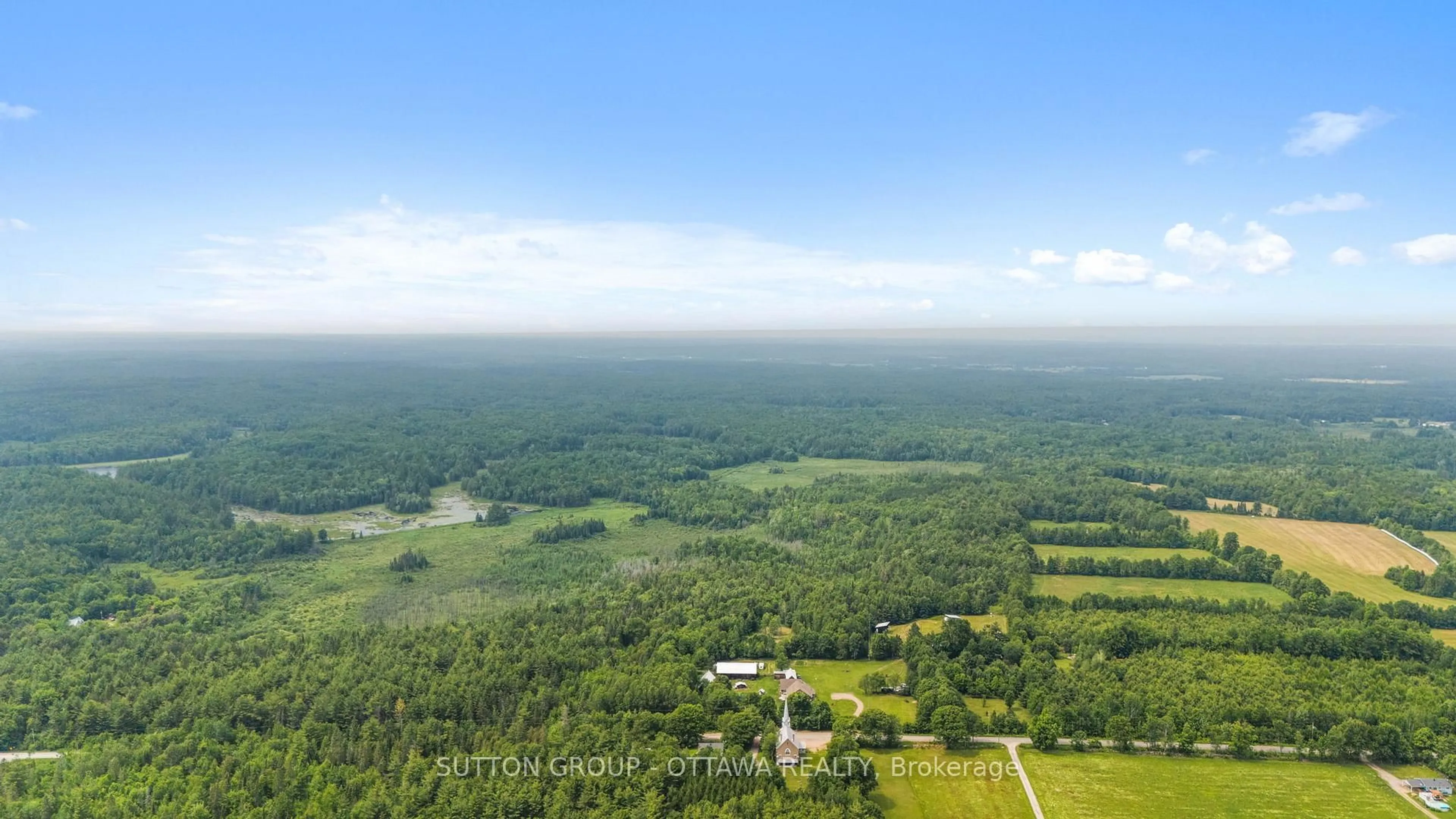 A pic from outside/outdoor area/front of a property/back of a property/a pic from drone, forest/trees view for 1448 Woito Station Rd, Pembroke Ontario K8A 6W6