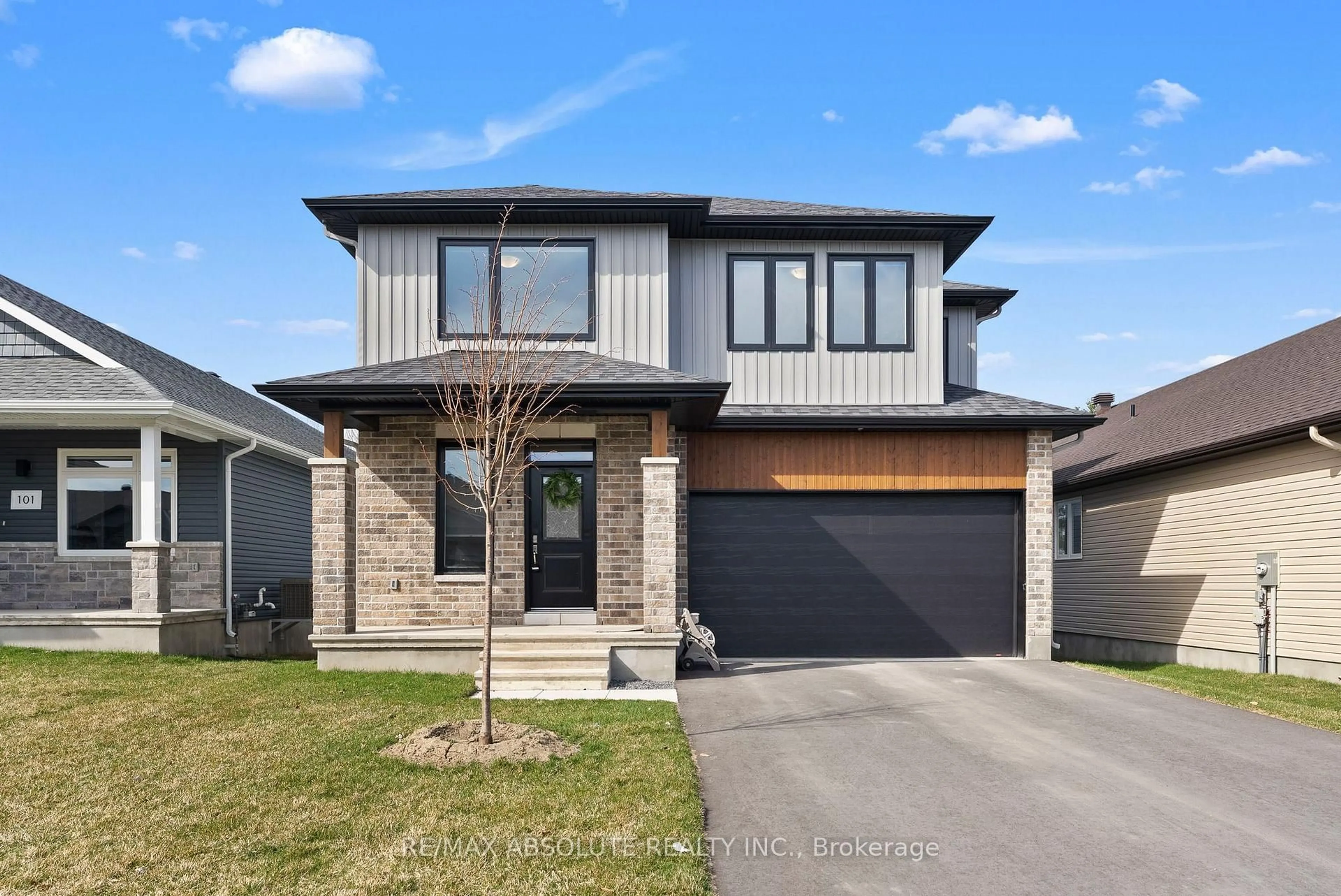 Home with brick exterior material, street for 105 Seabert Dr, Arnprior Ontario K7S 0K1