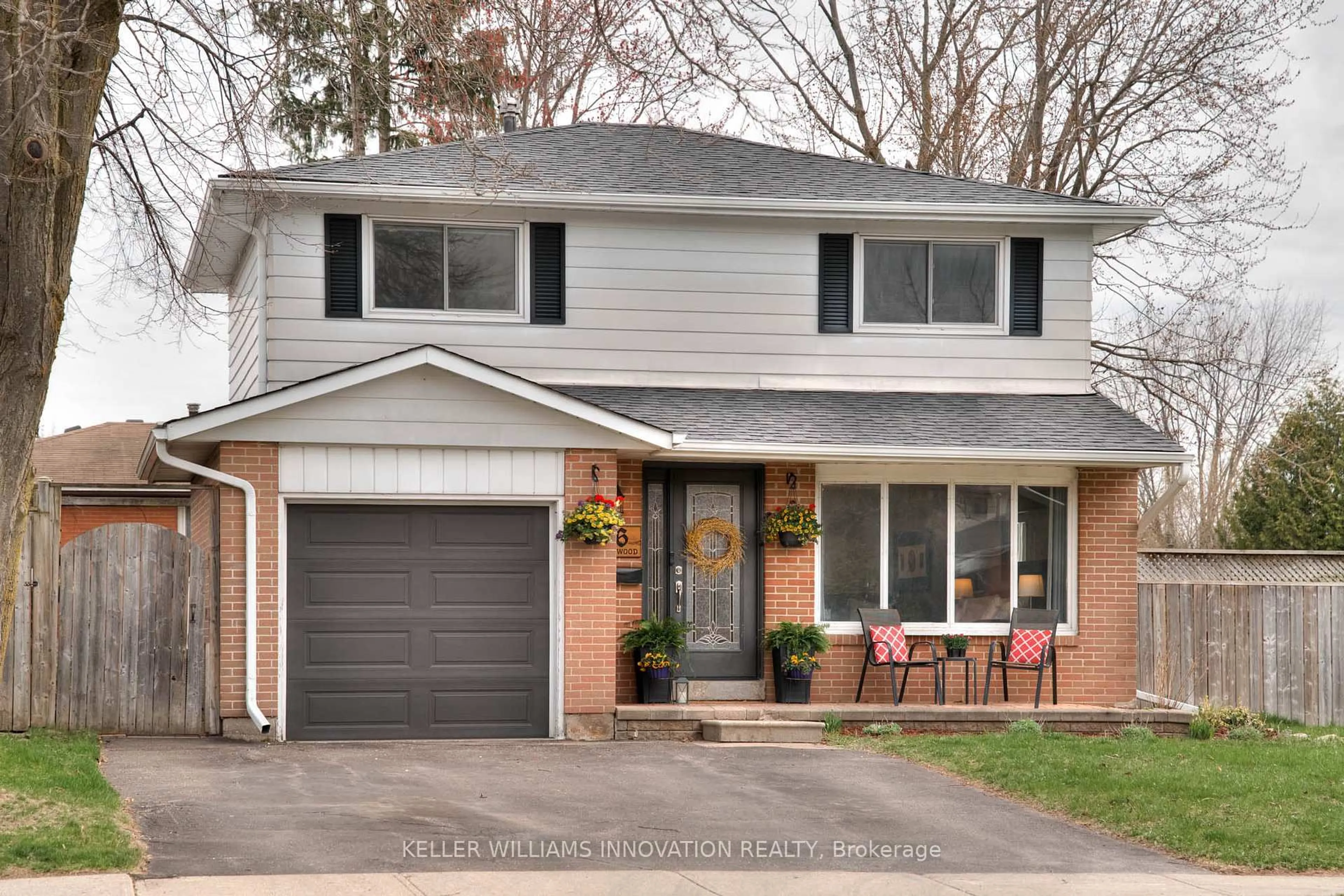 Home with brick exterior material, street for 26 Markwood Dr, Kitchener Ontario N2M 2H5