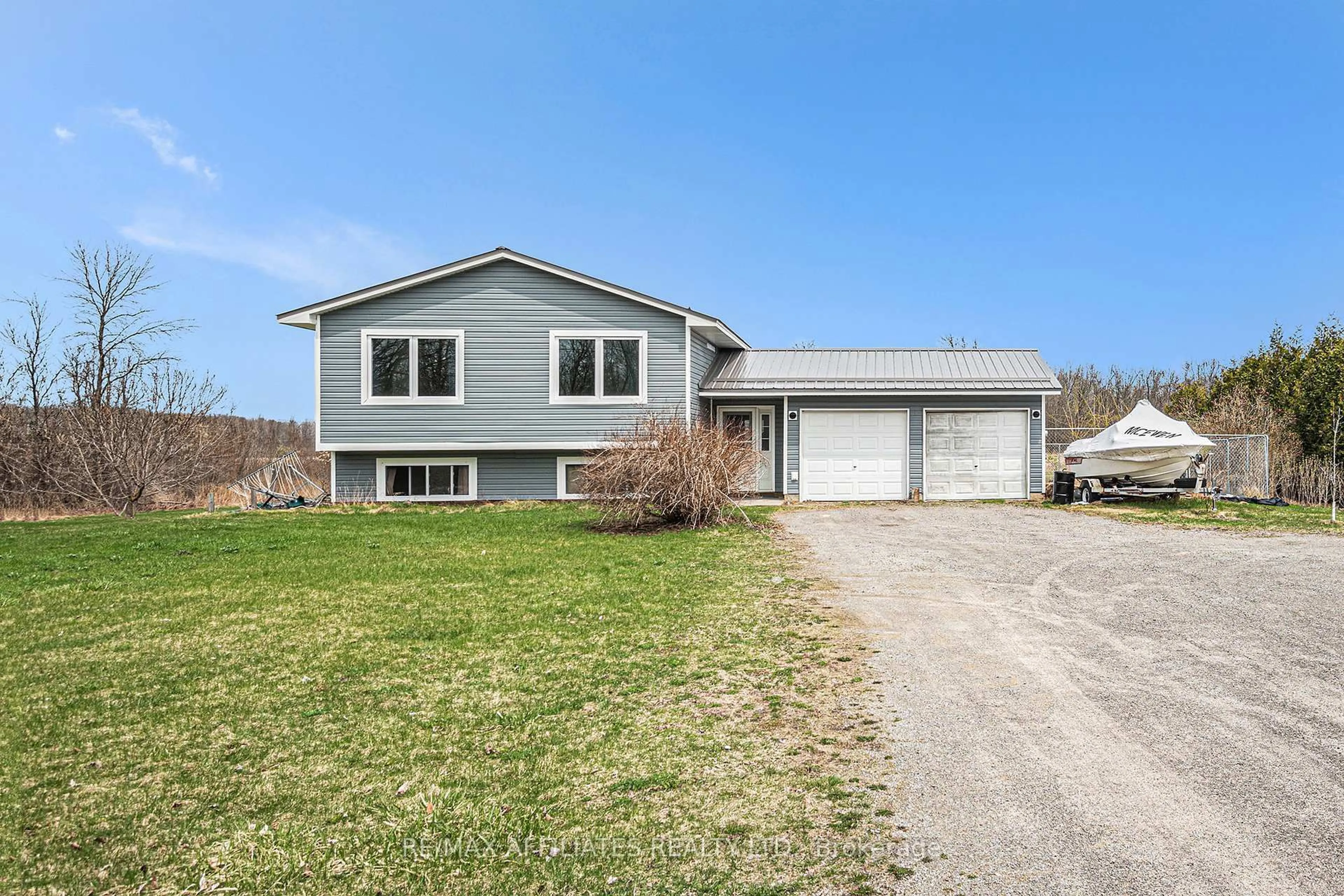 Home with vinyl exterior material, street for 1160 Ford Rd, Perth Ontario K7H 3C3