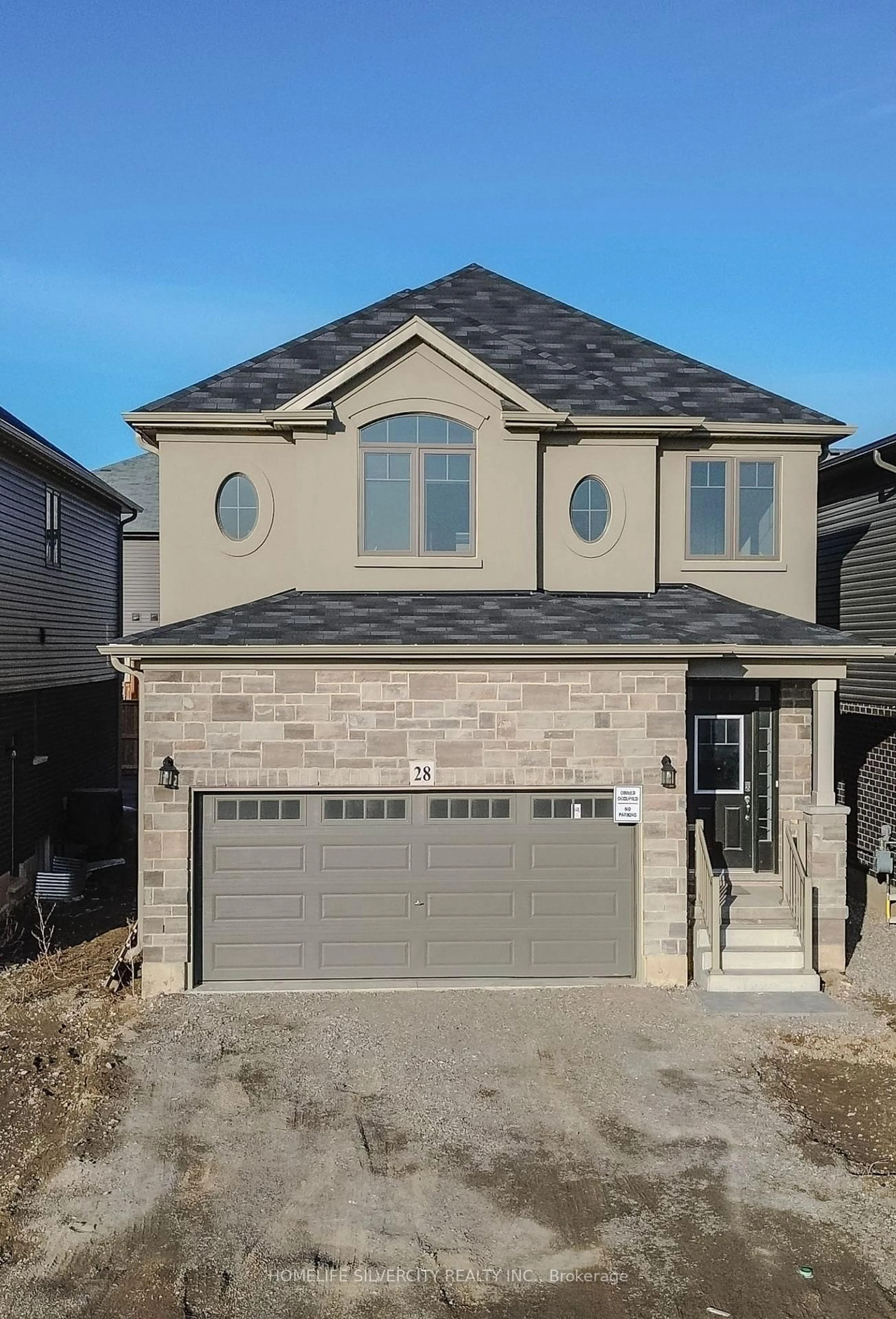 Home with brick exterior material, street for 28 Holder Dr, Brantford Ontario N3T 0V1