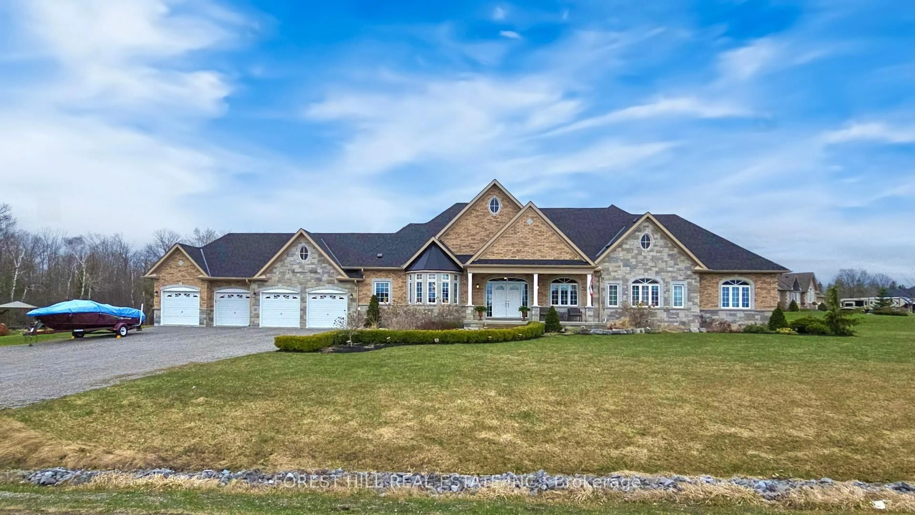 Home with brick exterior material, building for 2 Forestview Crt, Kawartha Lakes Ontario K9V 0A8