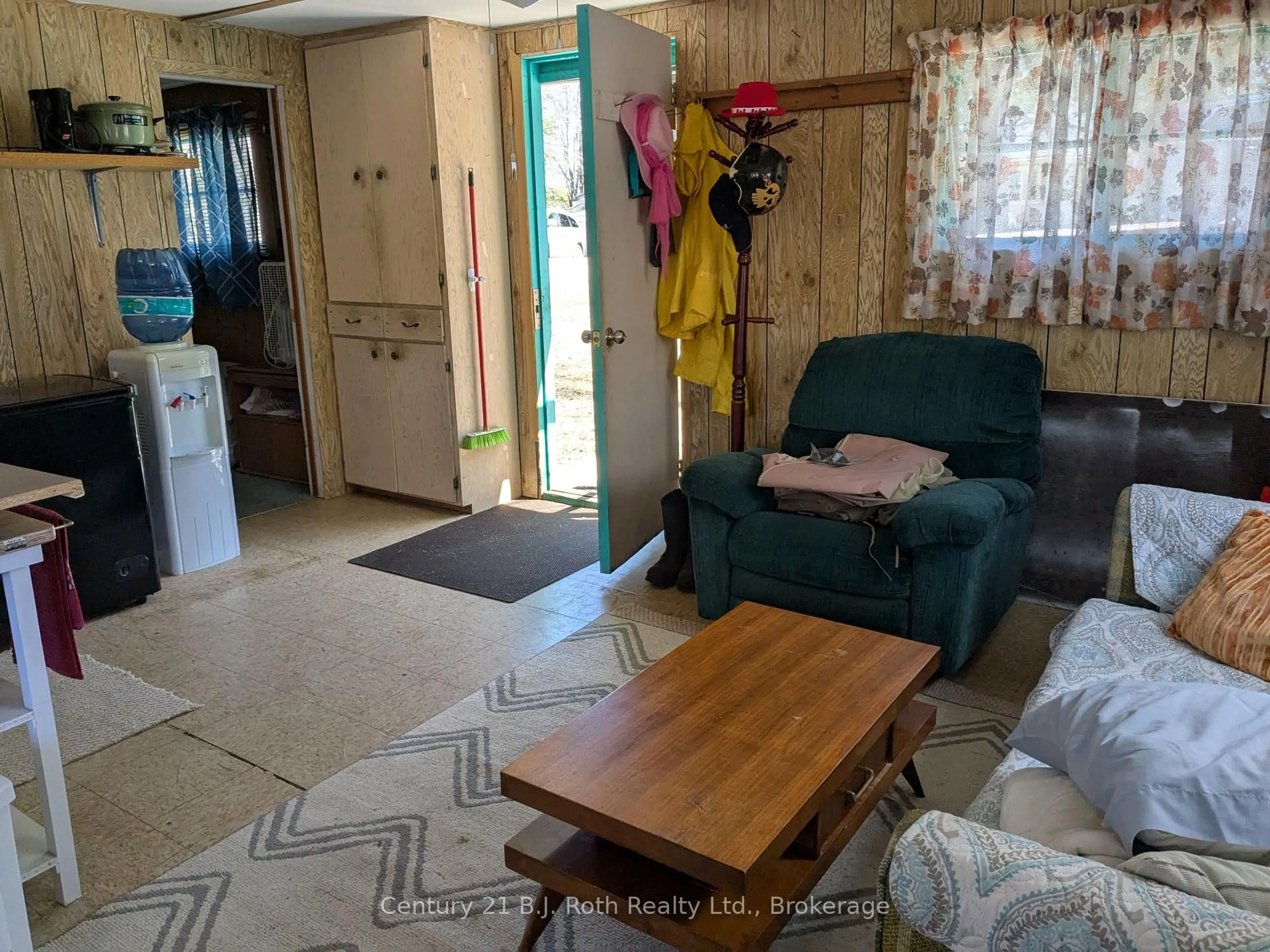 Living room with furniture, unknown for 16 Machar Pt, South River Ontario P0A 1X0