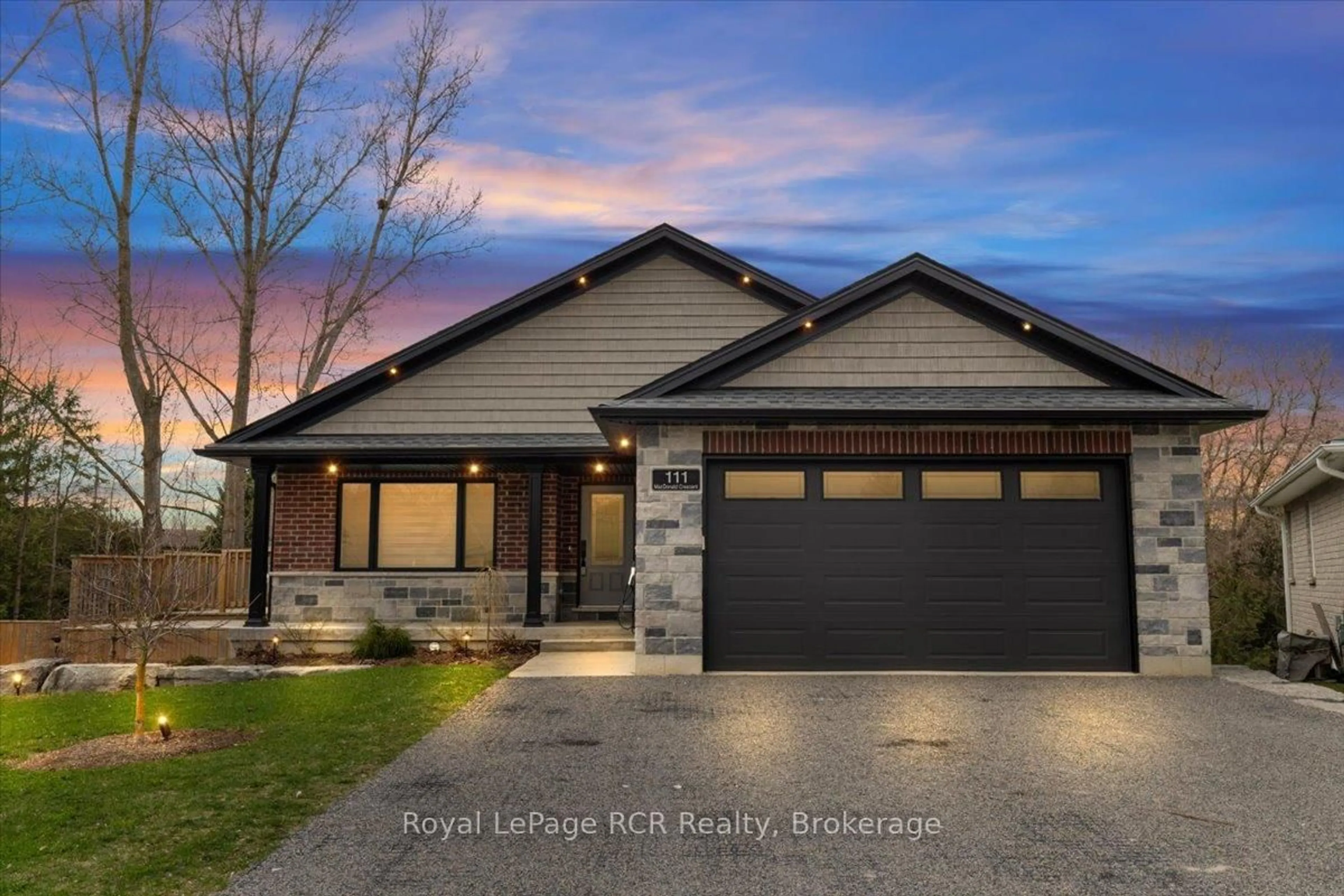 Home with brick exterior material, street for 111 Macdonald Cres, West Grey Ontario N0G 1R0
