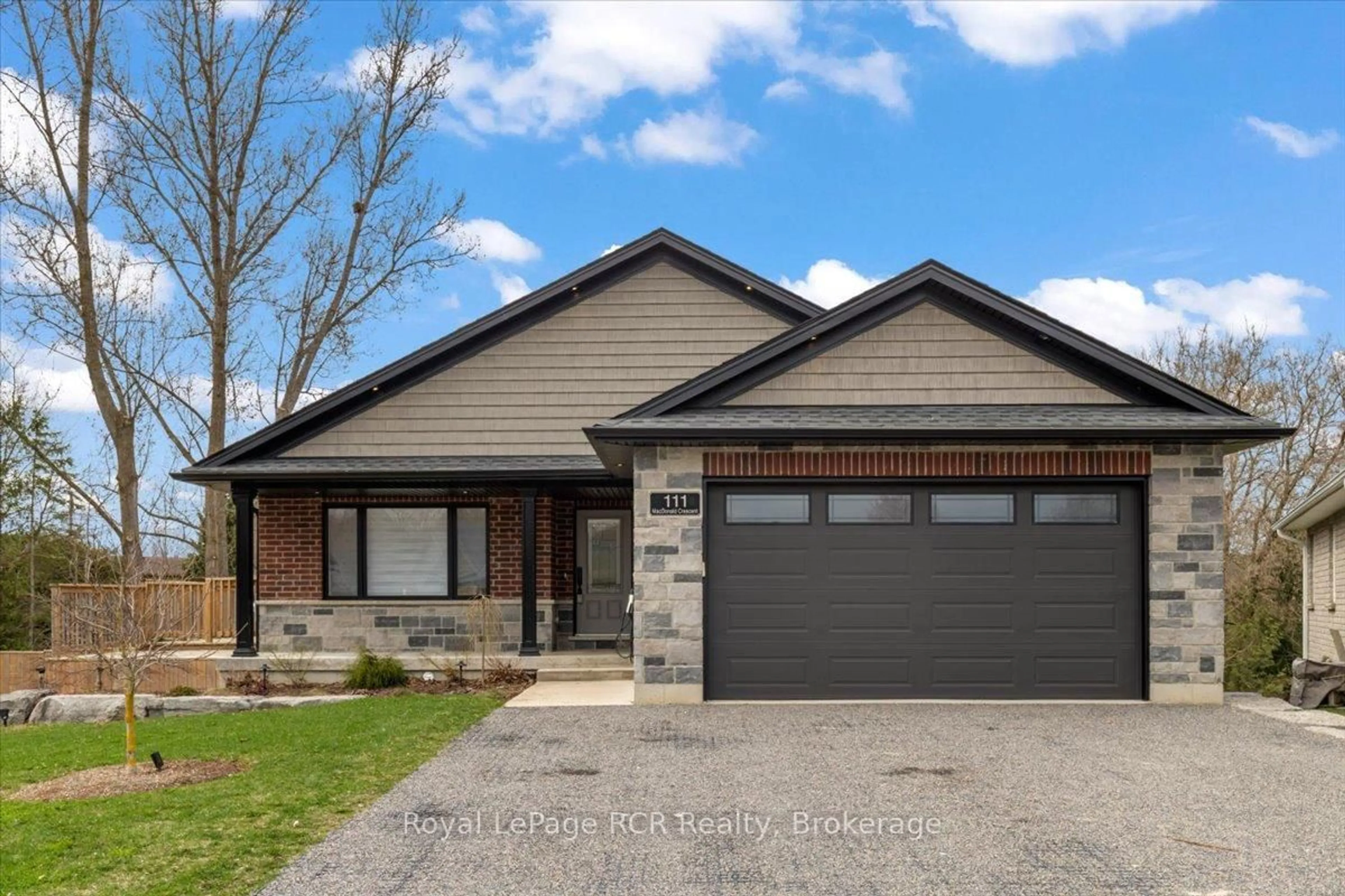 Home with brick exterior material, street for 111 Macdonald Cres, West Grey Ontario N0G 1R0