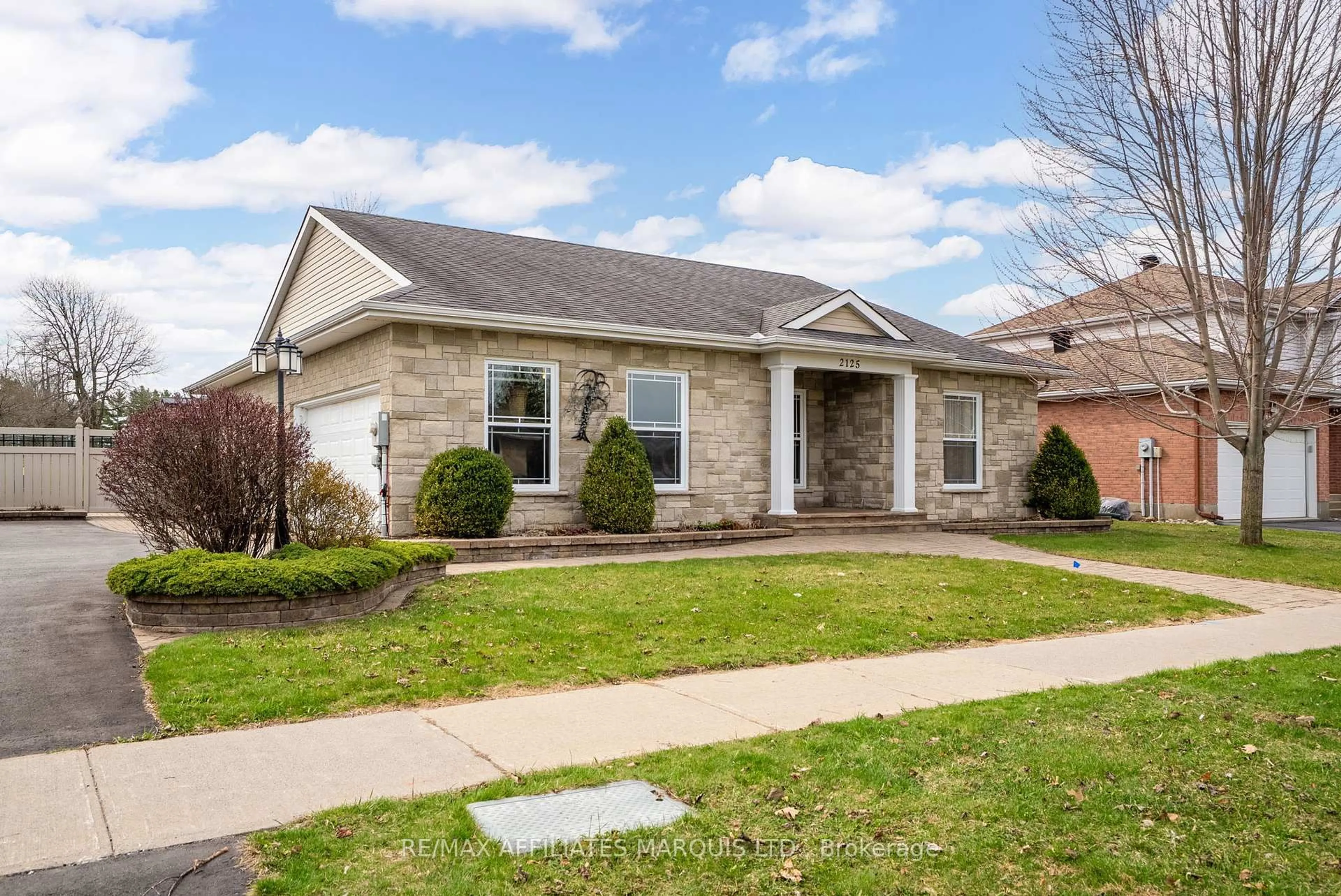 Home with brick exterior material, street for 2125 Concorde Ave, Cornwall Ontario K6H 7E2