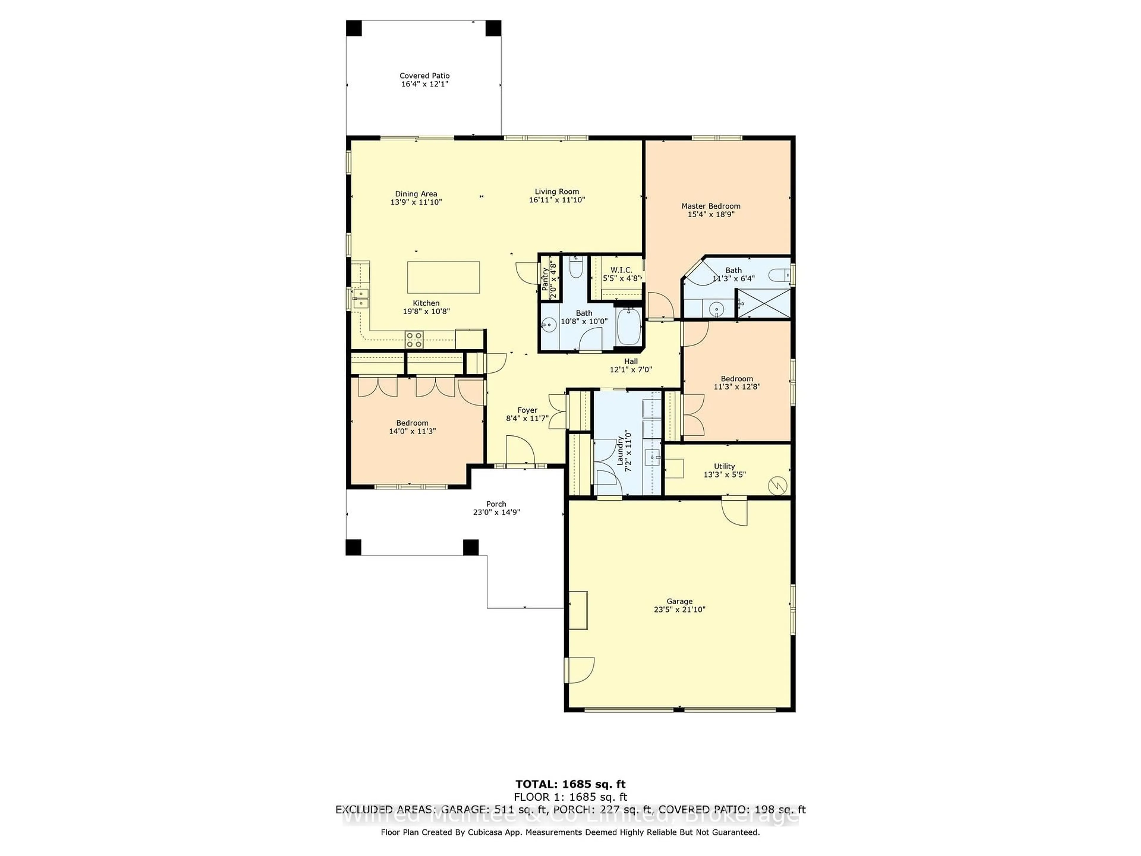 Floor plan for 207 Irishwood Lane, Brockton Ontario N0G 2V0