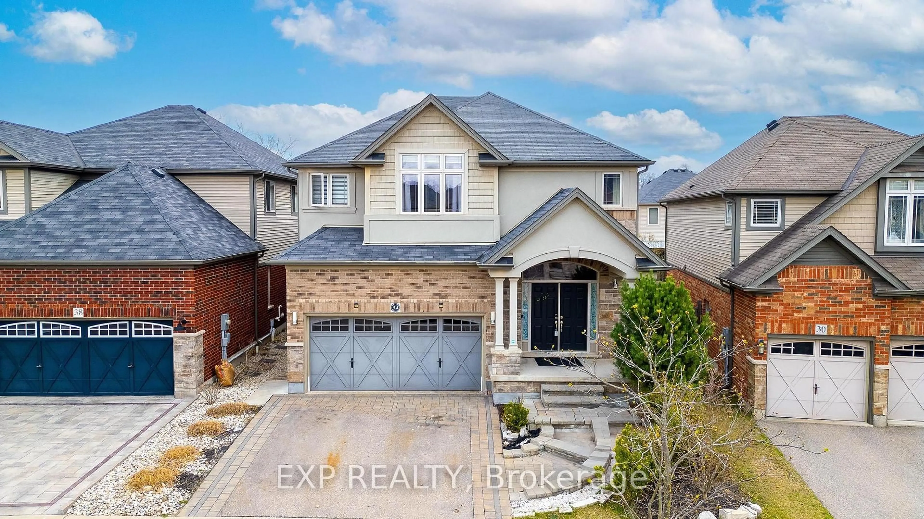 A pic from outside/outdoor area/front of a property/back of a property/a pic from drone, building for 34 Adencliffe St, Kitchener Ontario N2R 0B5