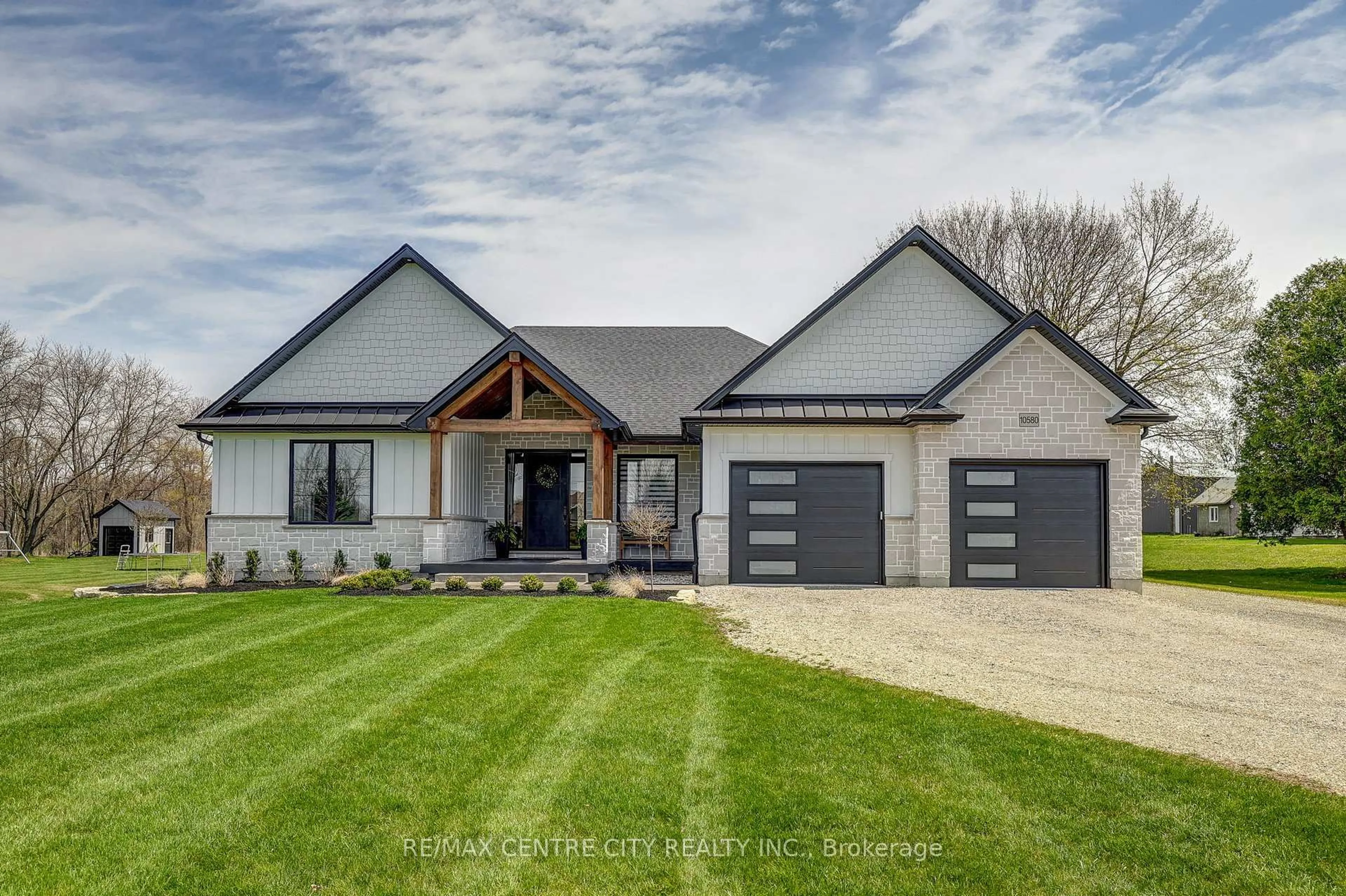 Home with brick exterior material, street for 10580 Culloden Rd, Bayham Ontario N5H 2R3
