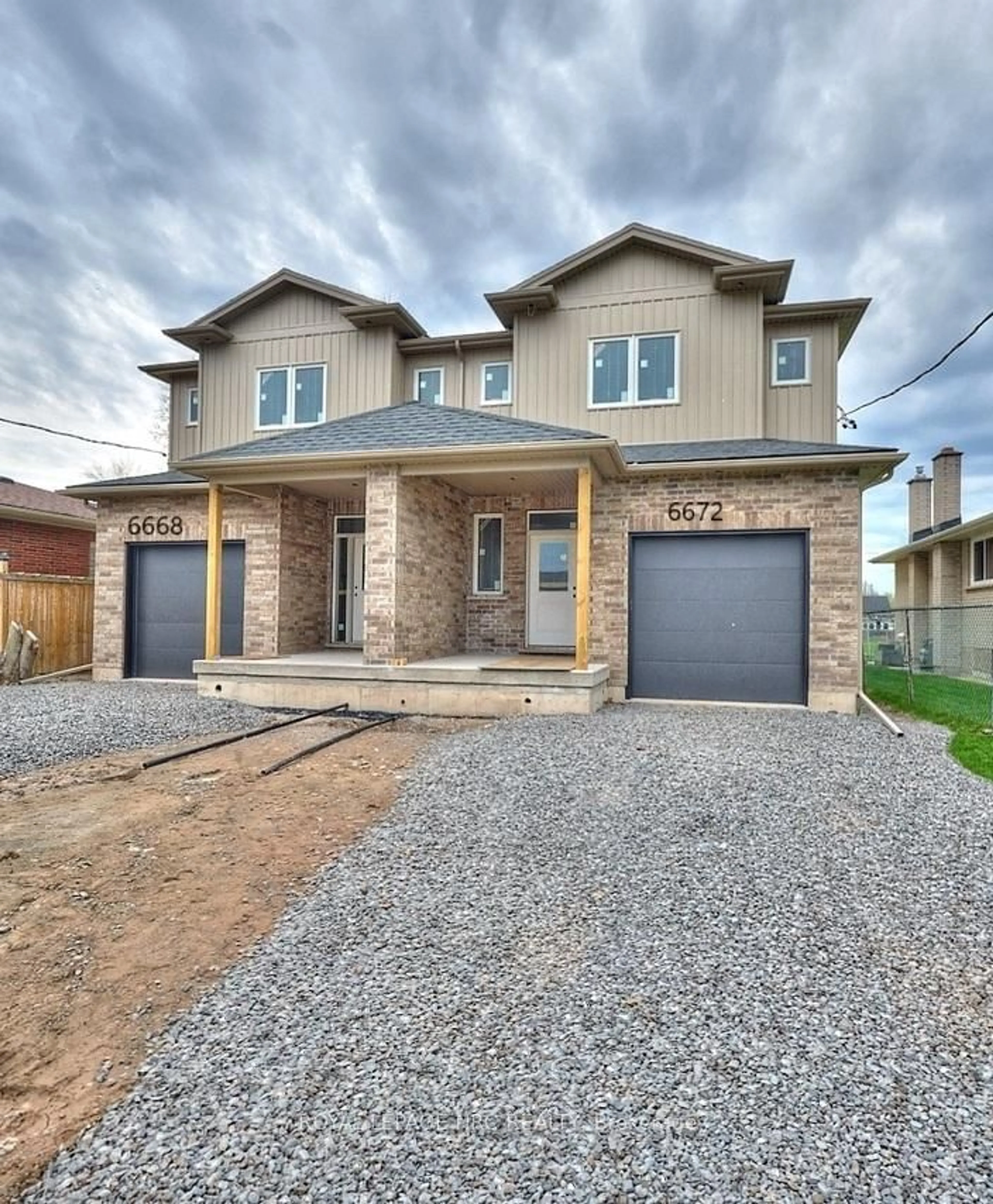 Home with brick exterior material, street for 6672 Hawkins St, Niagara Falls Ontario L2G 3B7