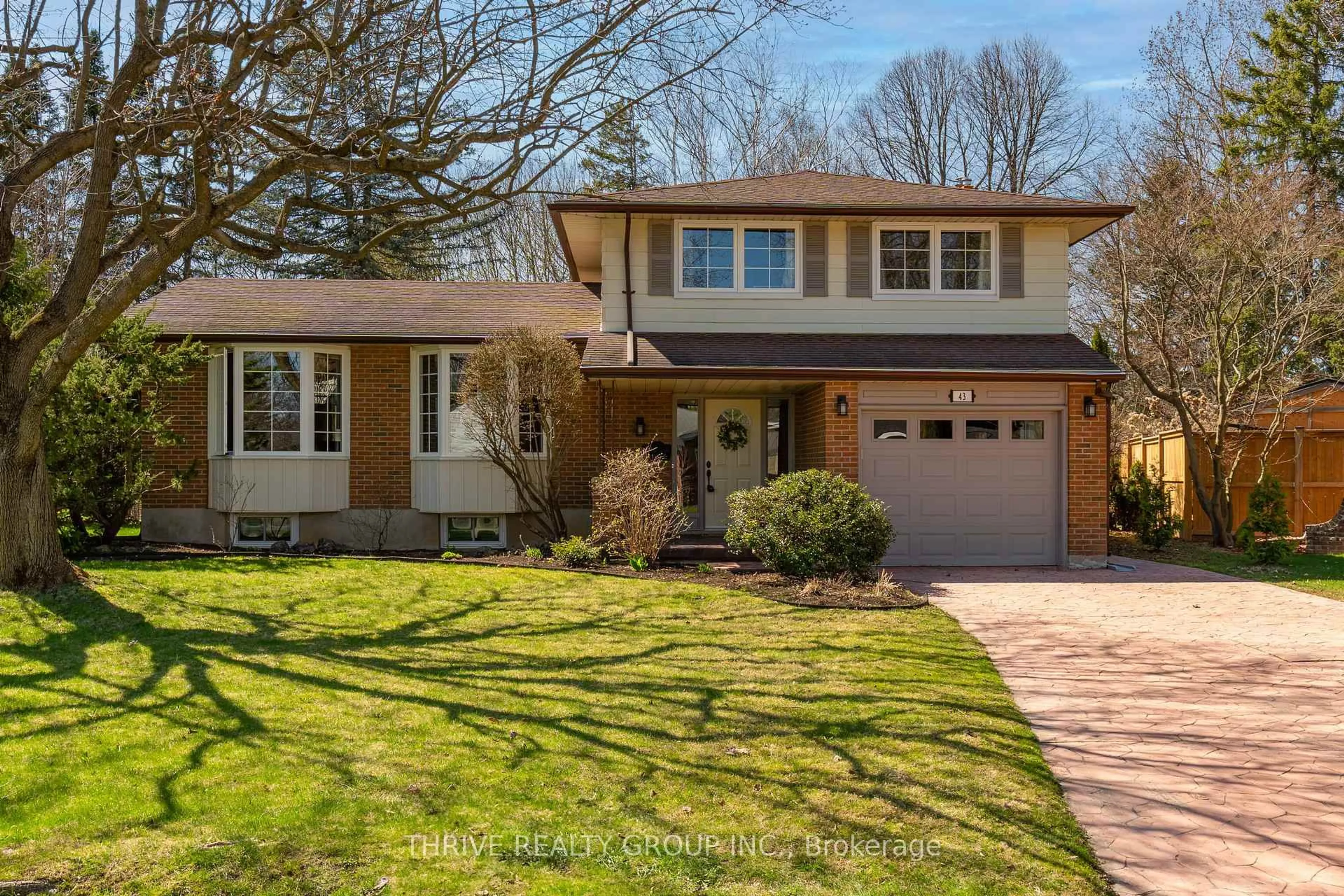 Home with brick exterior material, street for 43 Milford Cres, London North Ontario N5X 1A9