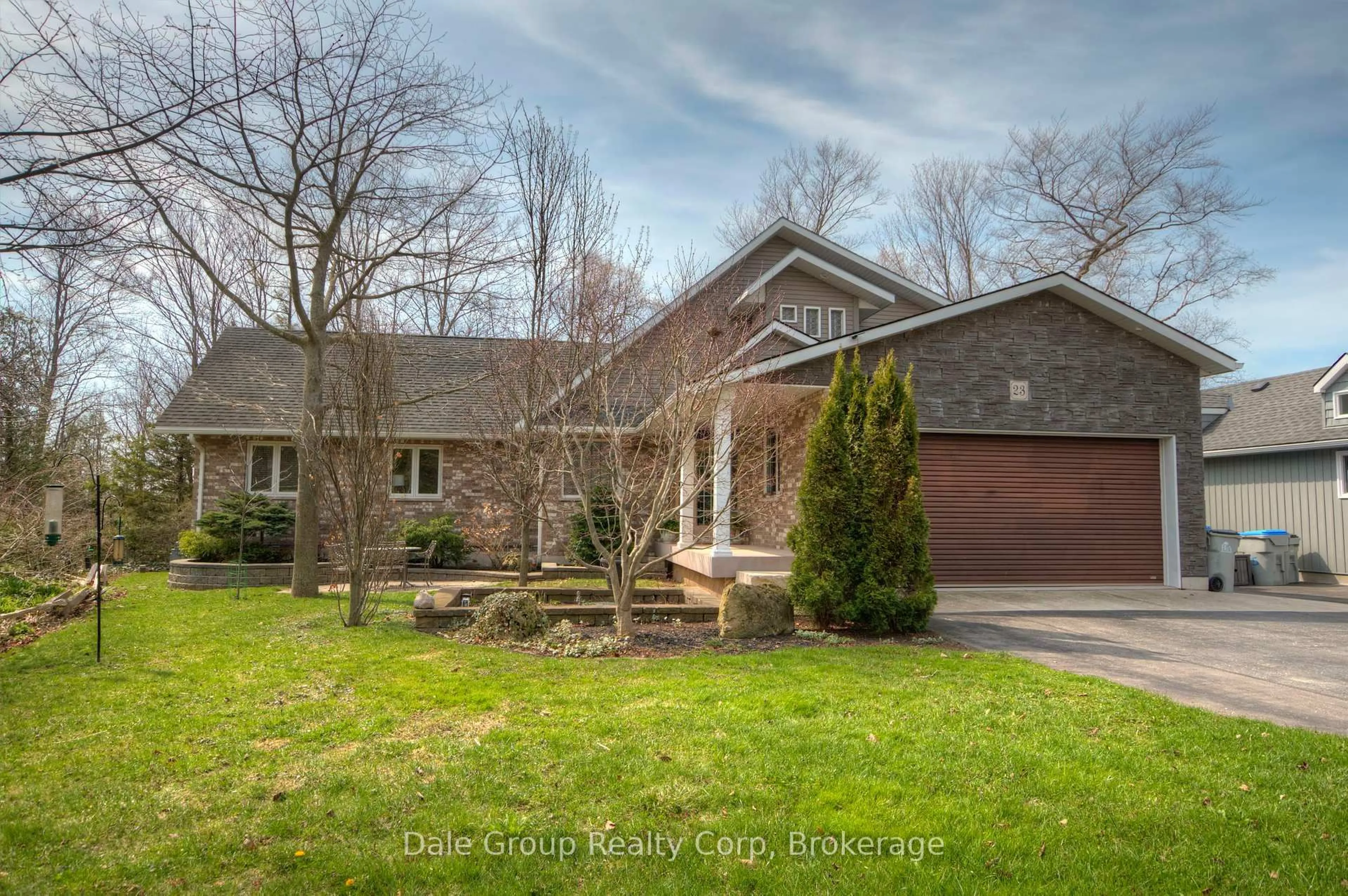 Home with brick exterior material, street for 23 Andrew Cres, Goderich Ontario N7A 3X8