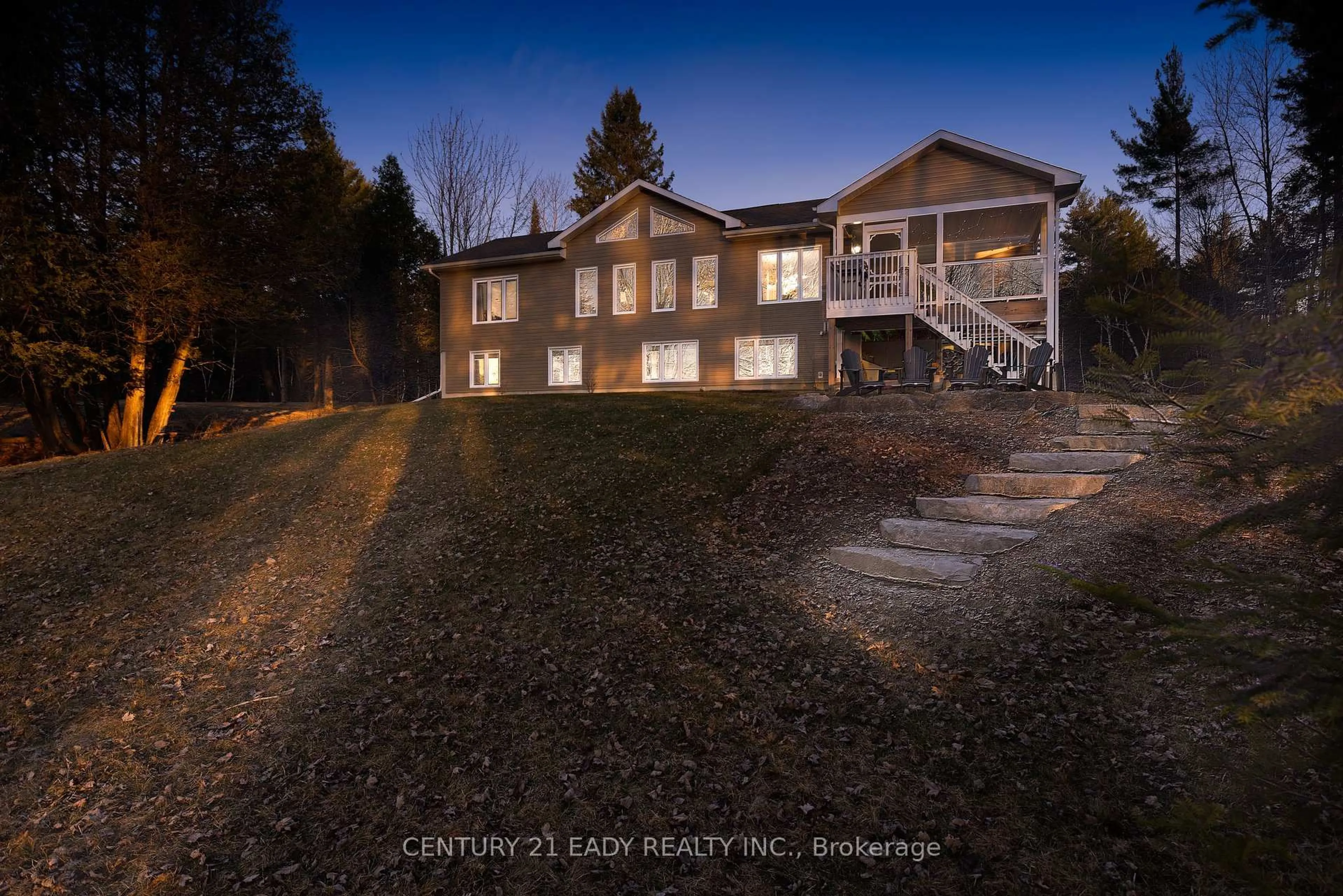 A pic from outside/outdoor area/front of a property/back of a property/a pic from drone, unknown for 91 Muskie Lane, Golden Lake Ontario K0J 1X0