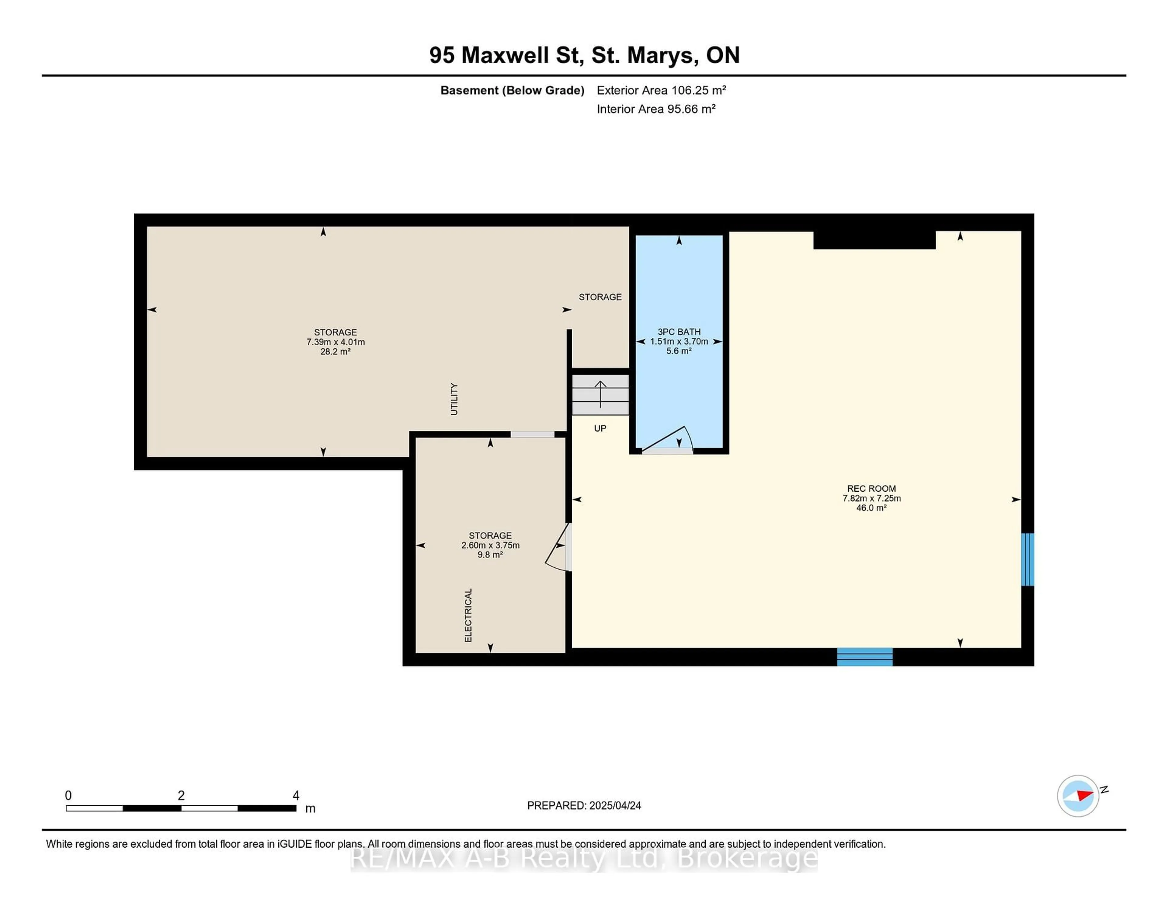 Floor plan for 95 Maxwell St, St. Marys Ontario N4X 0A2