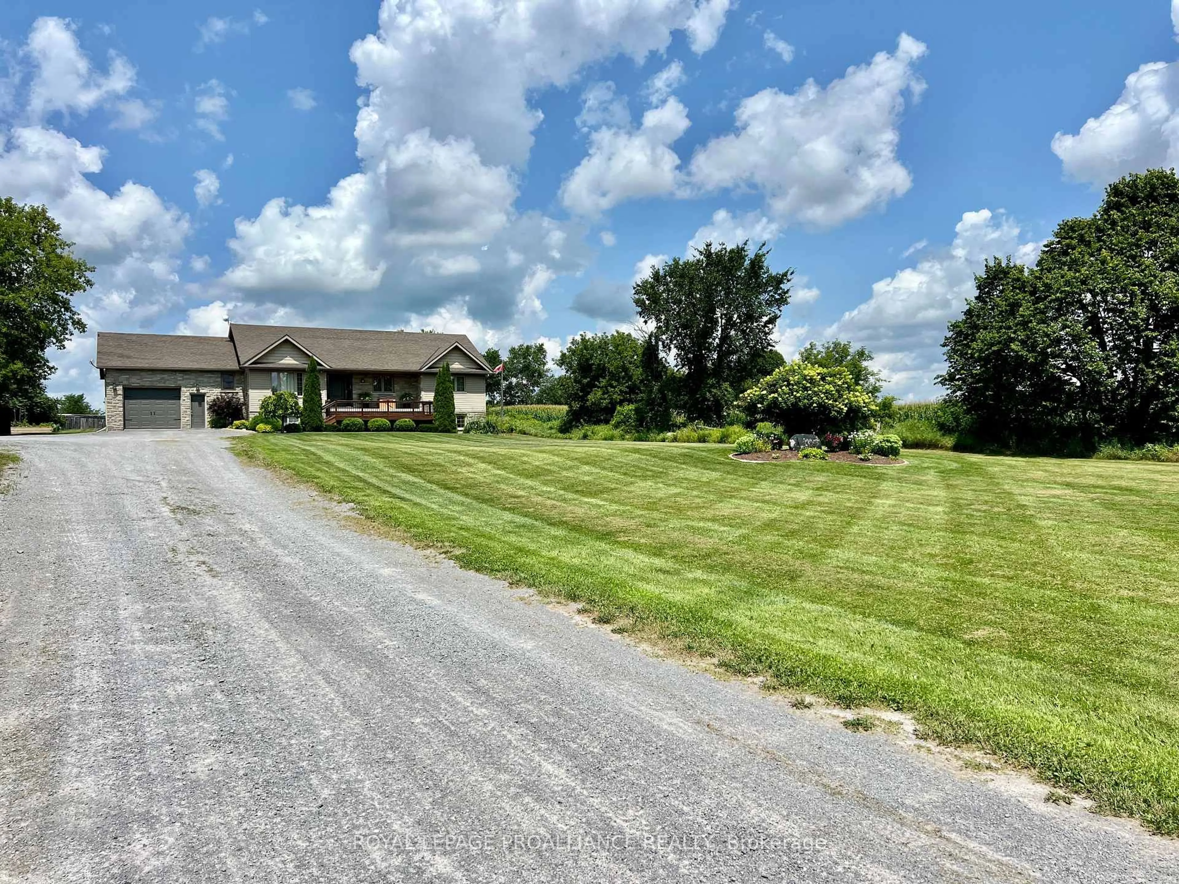 A pic from outside/outdoor area/front of a property/back of a property/a pic from drone, water/lake/river/ocean view for 1575 Crookston Rd, Tweed Ontario K0K 3J0