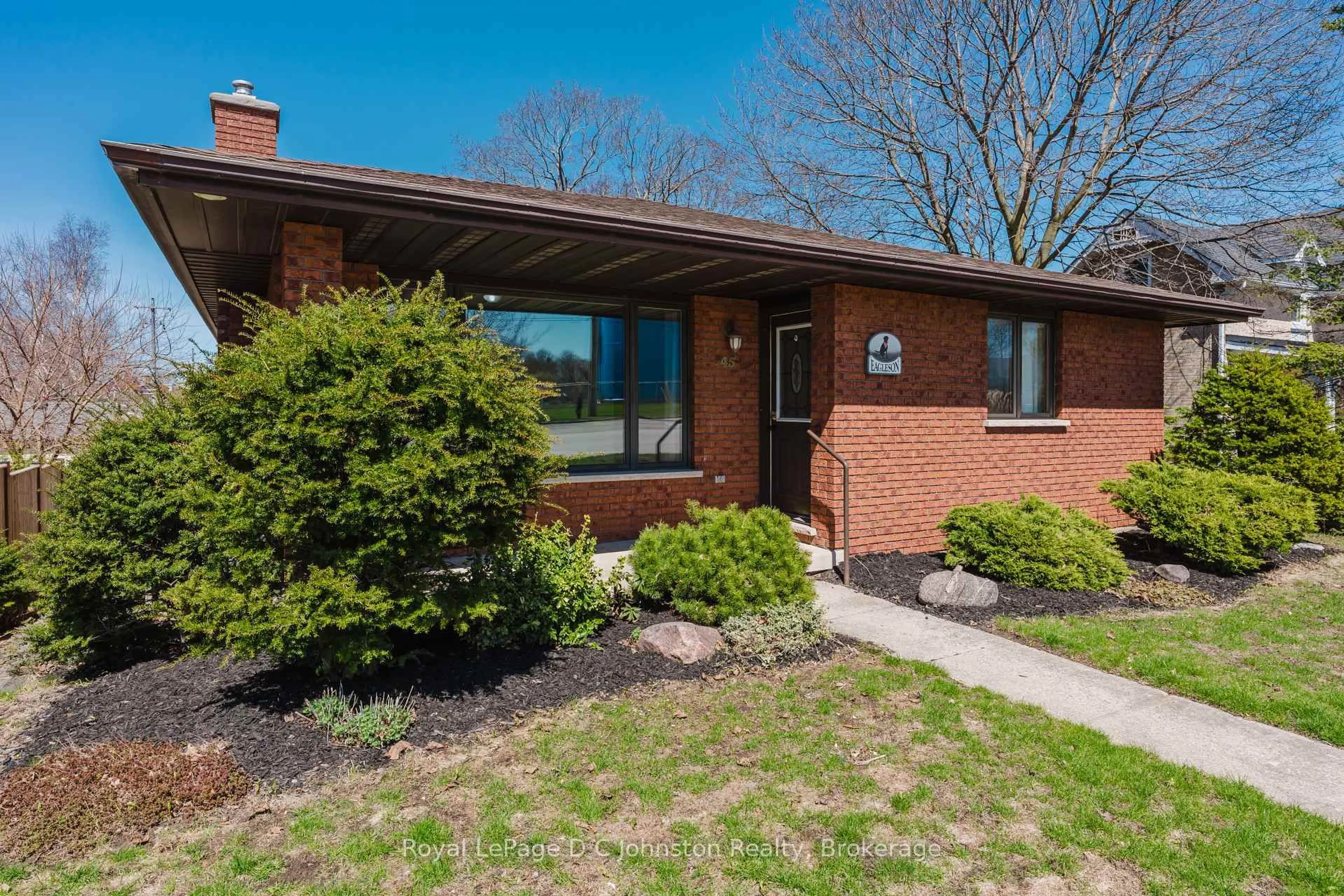 Home with brick exterior material, street for 45 Victoria St, Saugeen Shores Ontario N0H 2L0