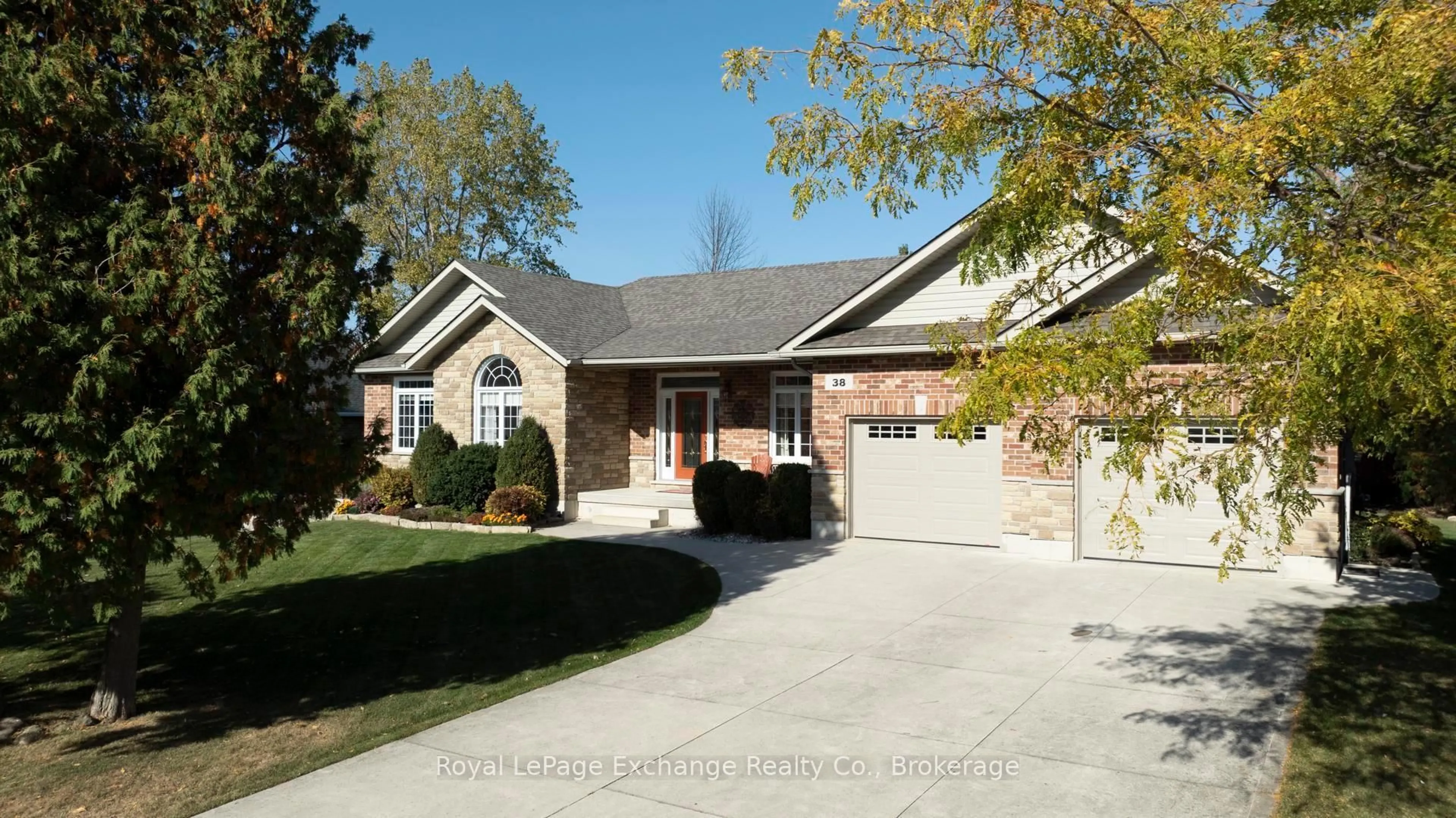 Home with brick exterior material, street for 38 Snobelen Tr, Huron-Kinloss Ontario N2Z 0C4
