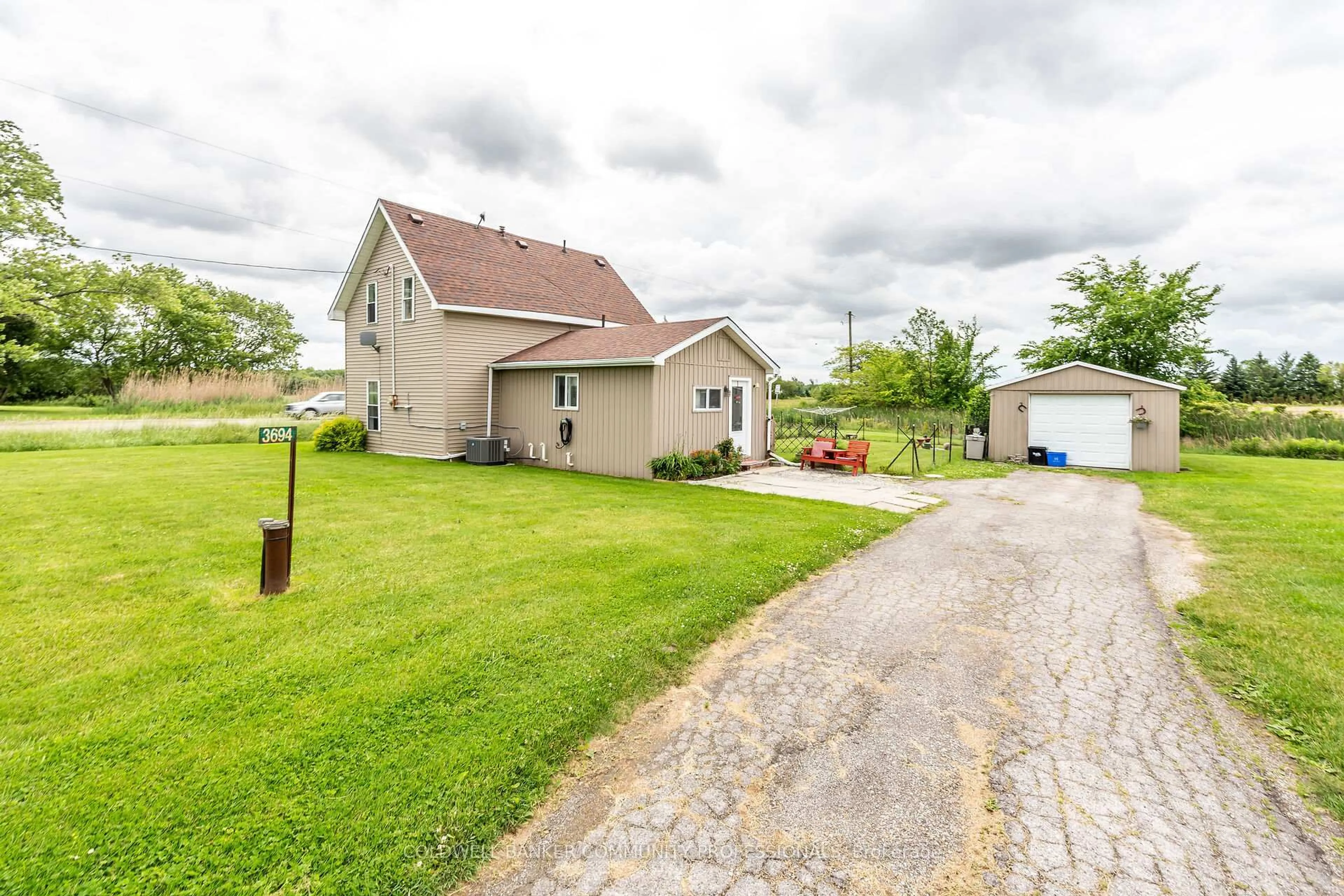 A pic from outside/outdoor area/front of a property/back of a property/a pic from drone, unknown for 3694 #3 HIGHWAY N/A, Haldimand Ontario N0A 1J0