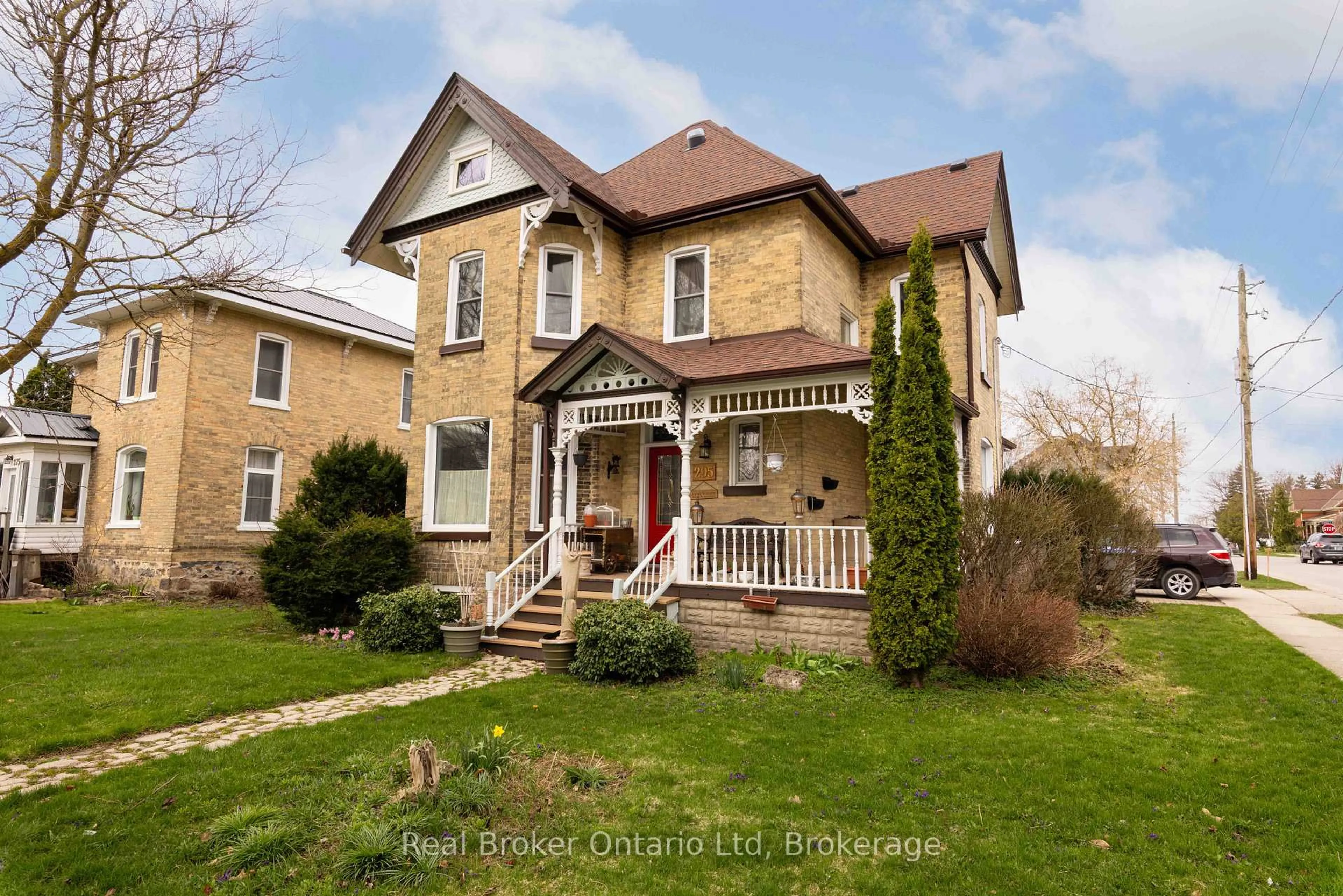Home with brick exterior material, street for 295 Livingstone Ave, North Perth Ontario N4W 1P8