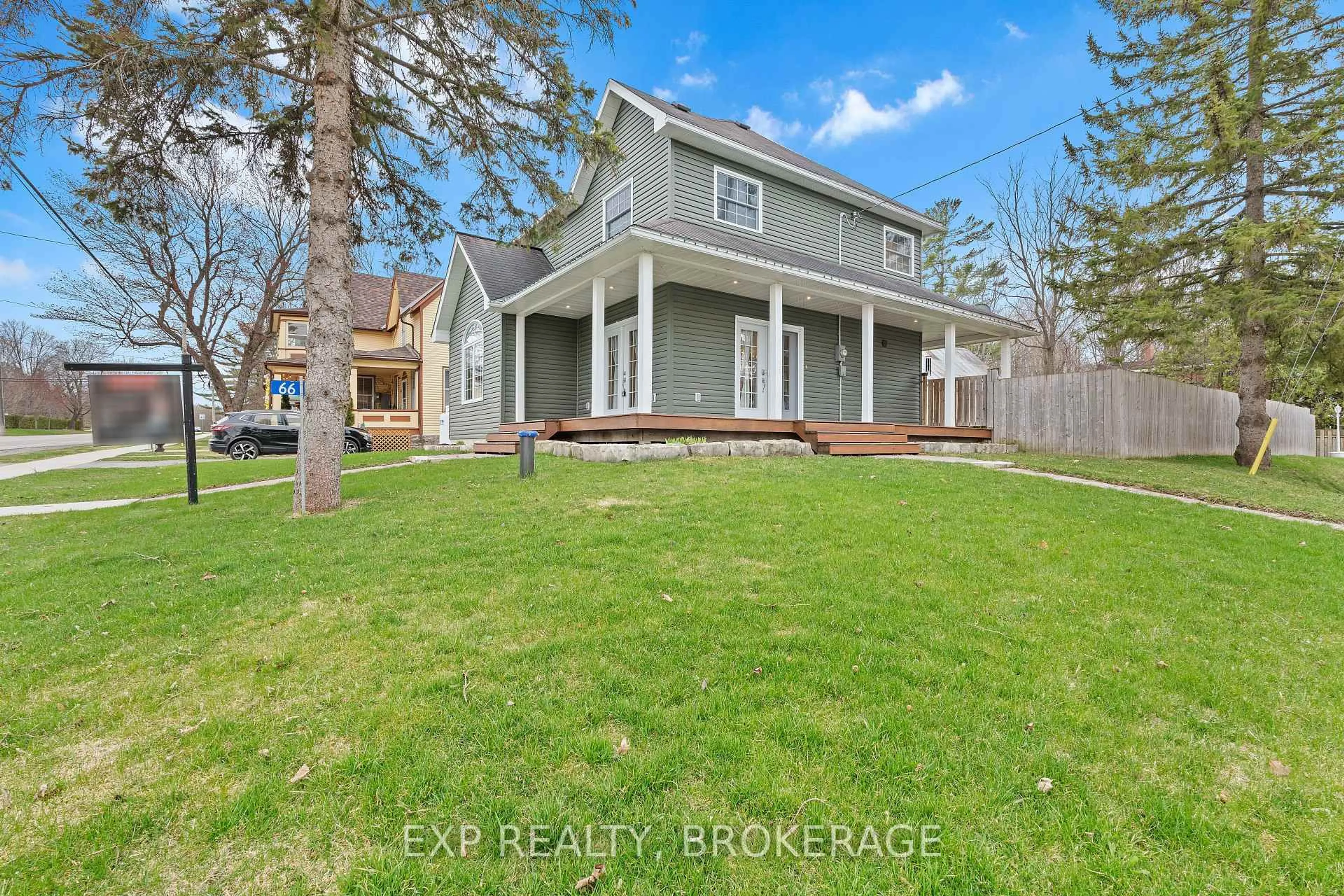 A pic from outside/outdoor area/front of a property/back of a property/a pic from drone, street for 66 KING St, Rideau Lakes Ontario K0E 1G0