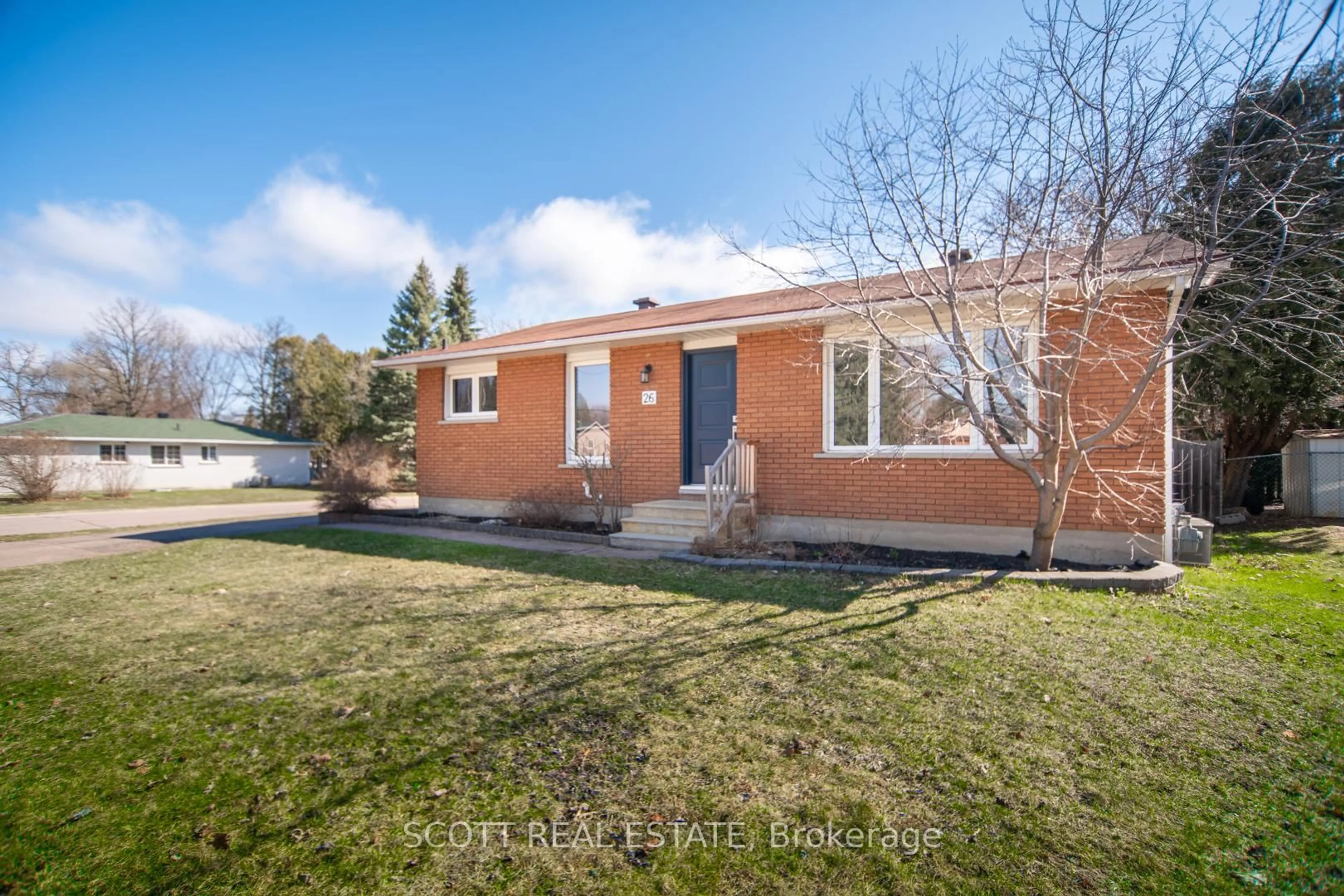 Home with brick exterior material, street for 26 Selkirk St, Petawawa Ontario K8H 1P2