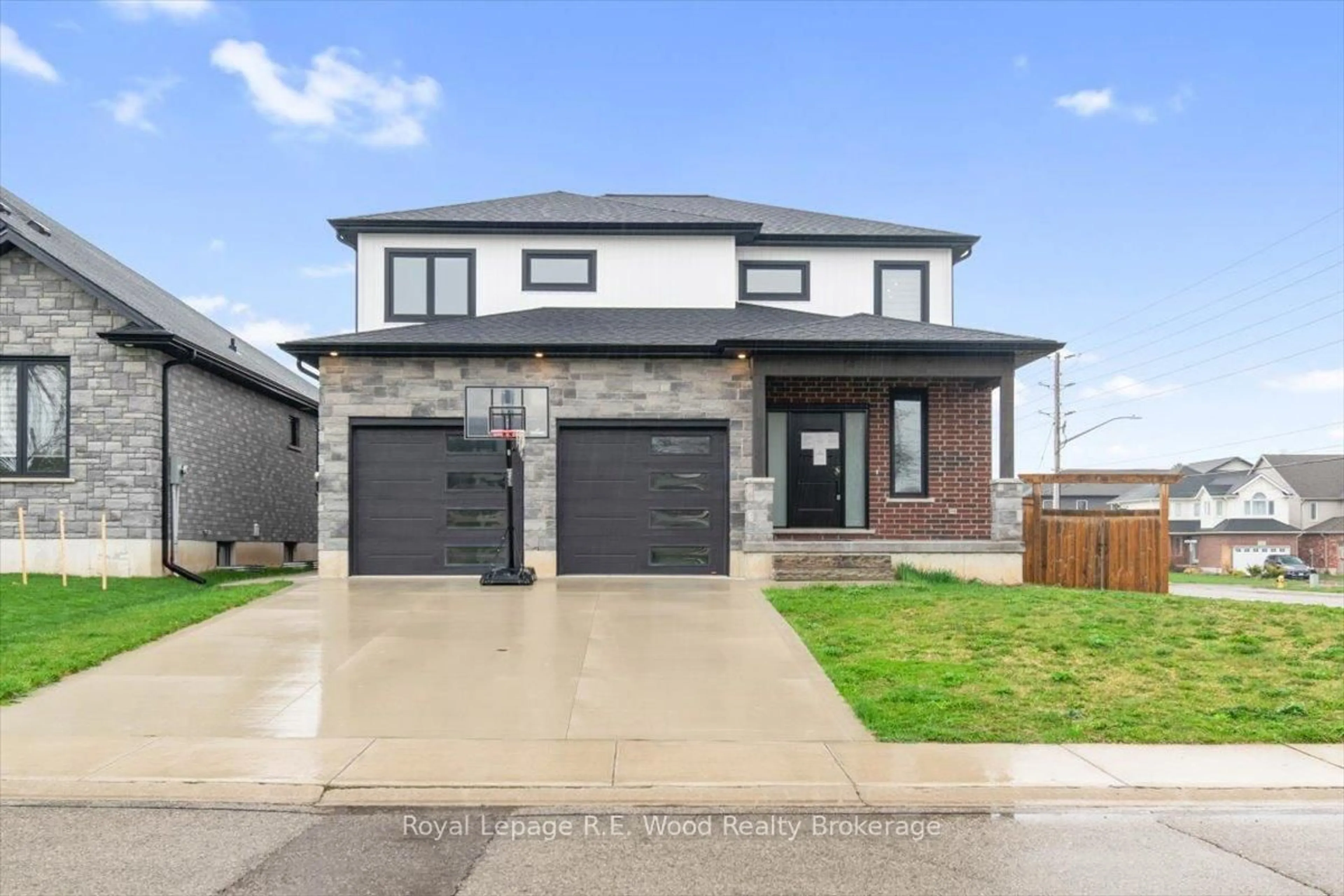 Home with brick exterior material, street for 81 Woodland Cres, Tillsonburg Ontario N4G 4G6